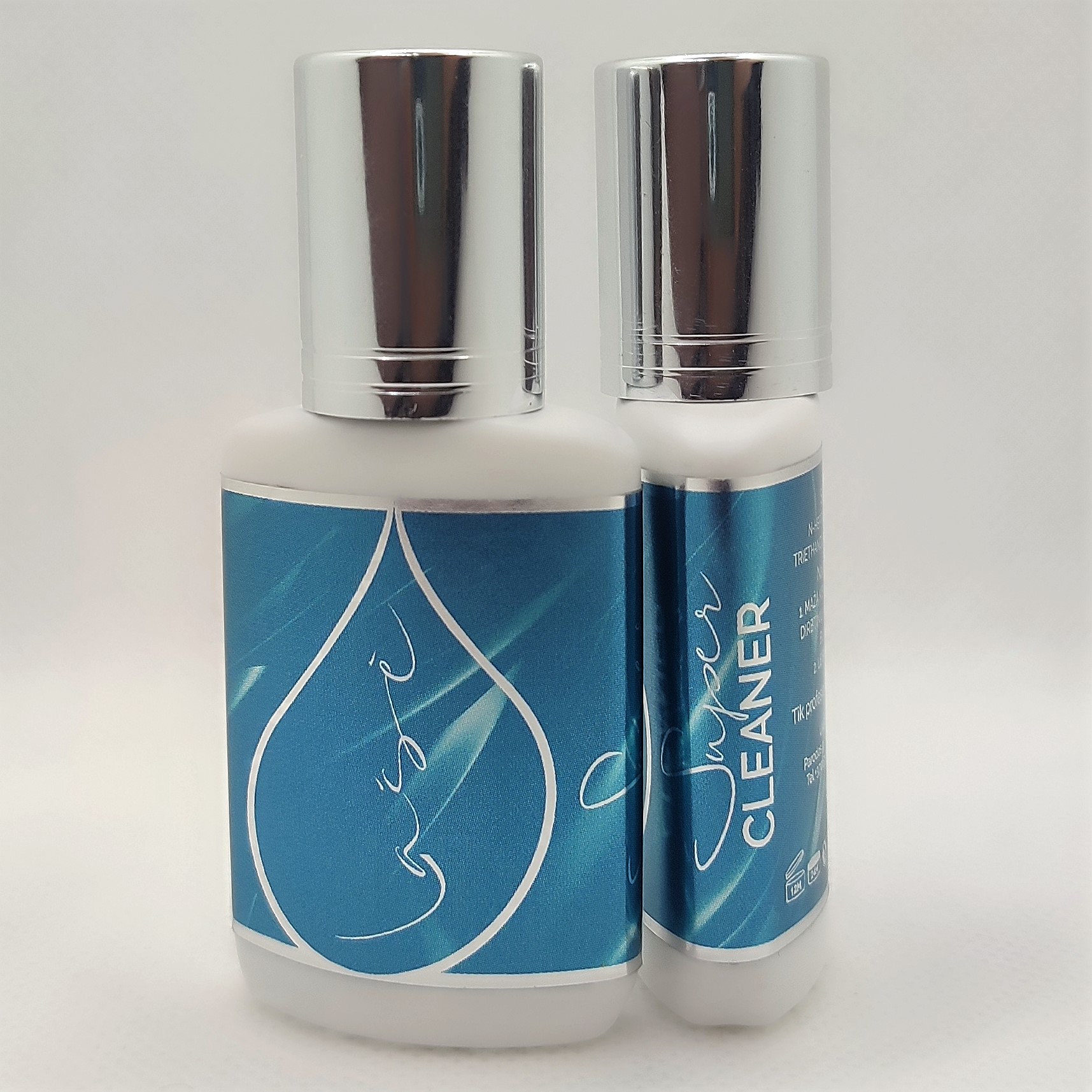 "Lašė" SuperCleaner, blakstienų nuriebalintojas / aktivatorius, 15ml, Pagaminta EU