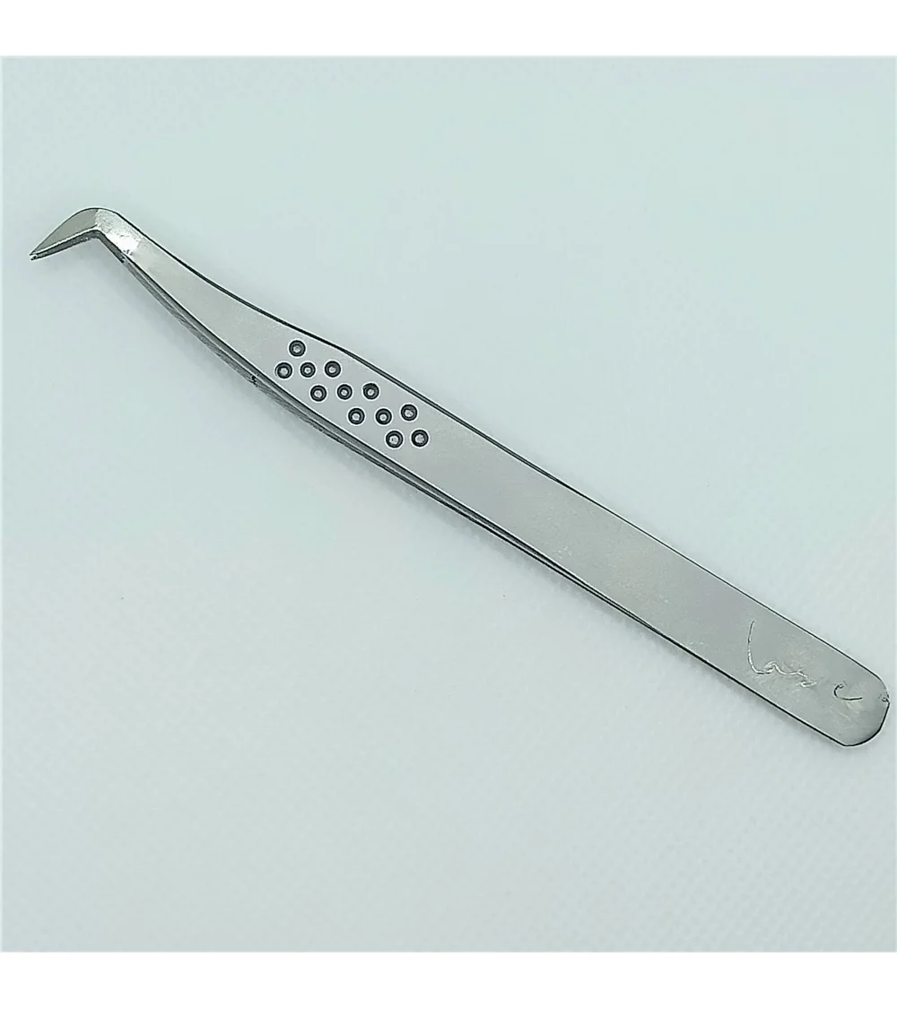 "Lašė" F8D Fantom pincetas Deimantiniais galiukais