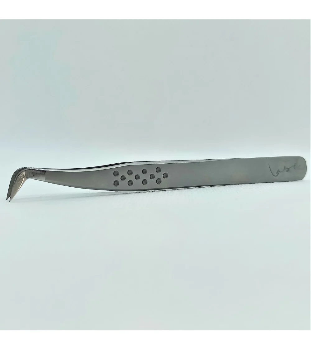 "Lašė" F8D Fantom pincetas Deimantiniais galiukais