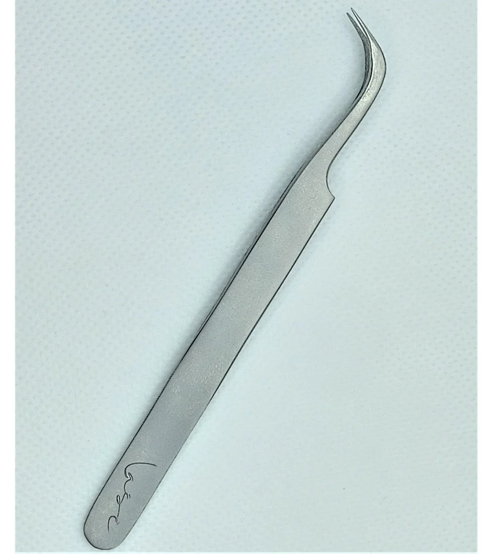 "Lašė" F9D Fantom pincetas Deimantiniais galiukais