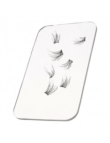 Silikoninis padelis blakstienų priauginimui, rožinis