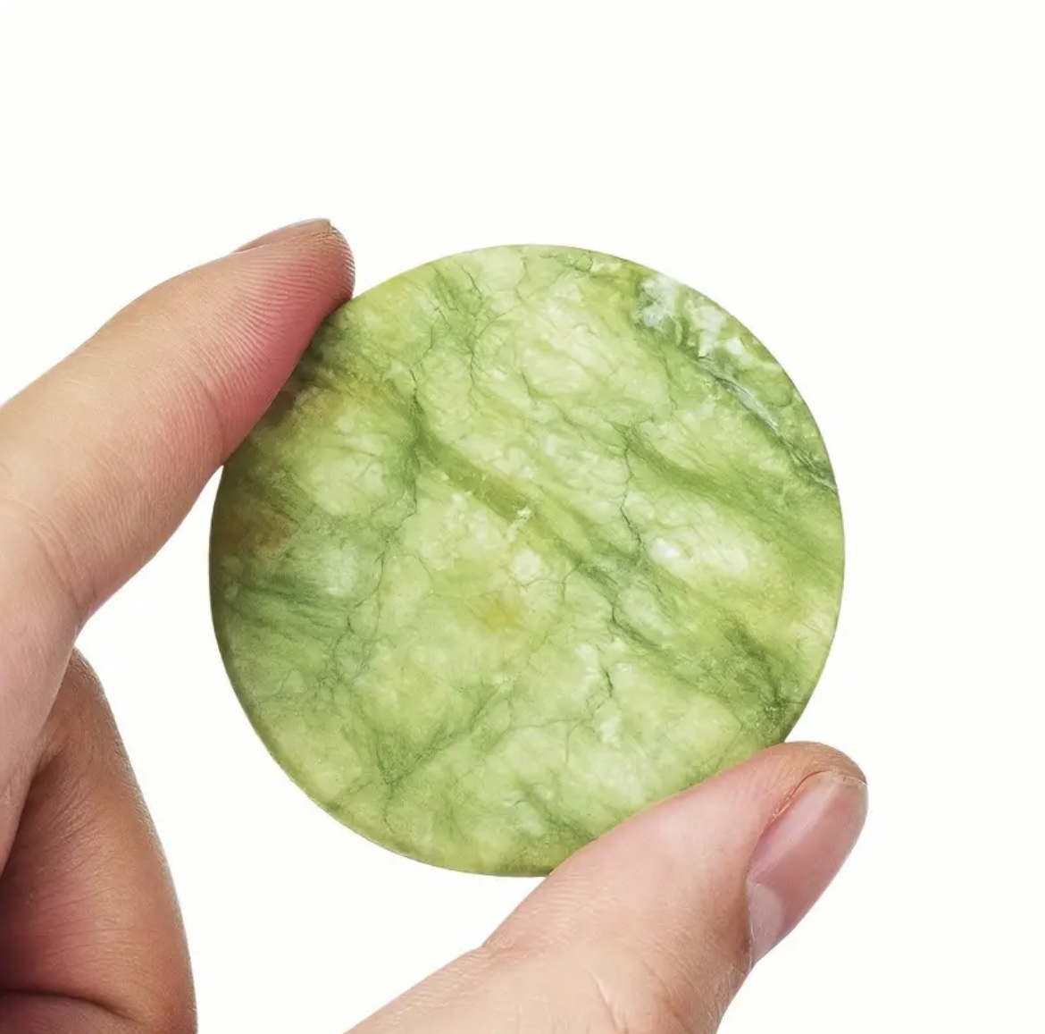 Nefrito akmuo blakstienų priauginimo klijams