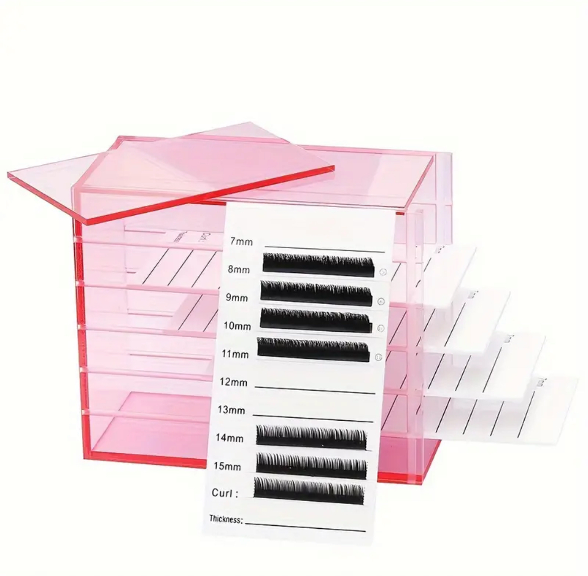 Dėžutė su 5-iomis akrilinėmis paletėmis balkstienoms 