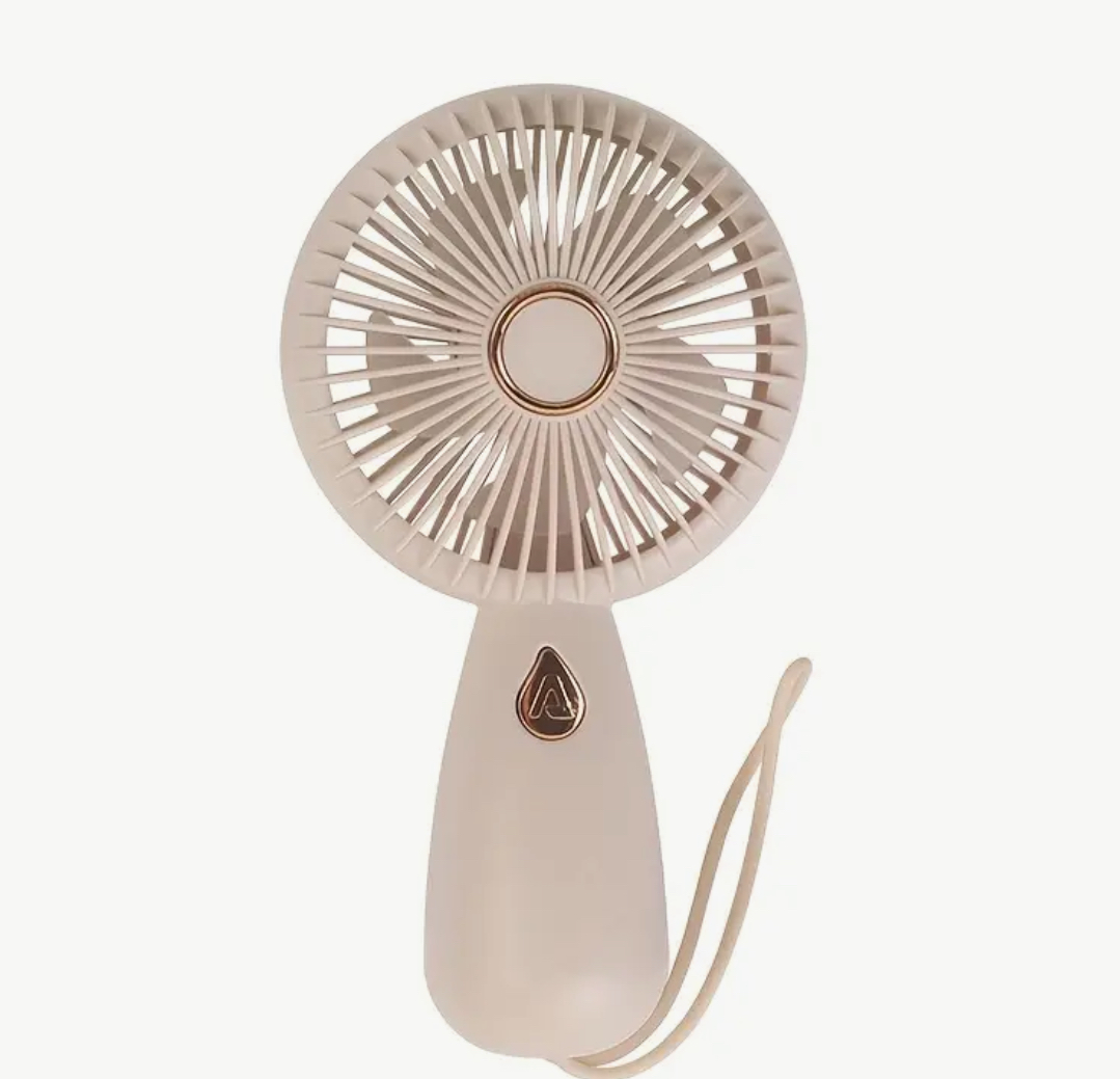 Įkraunamas vėjelis blakstienų priauginimui, kreminis