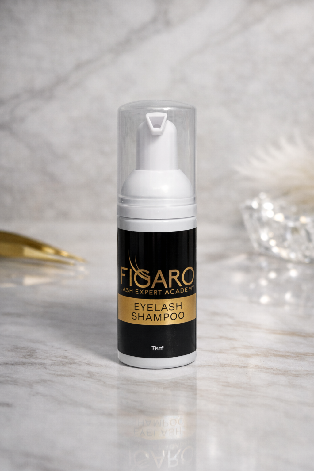 FIGARO Nenuplaunamas blakstienų šampūnas 50ml