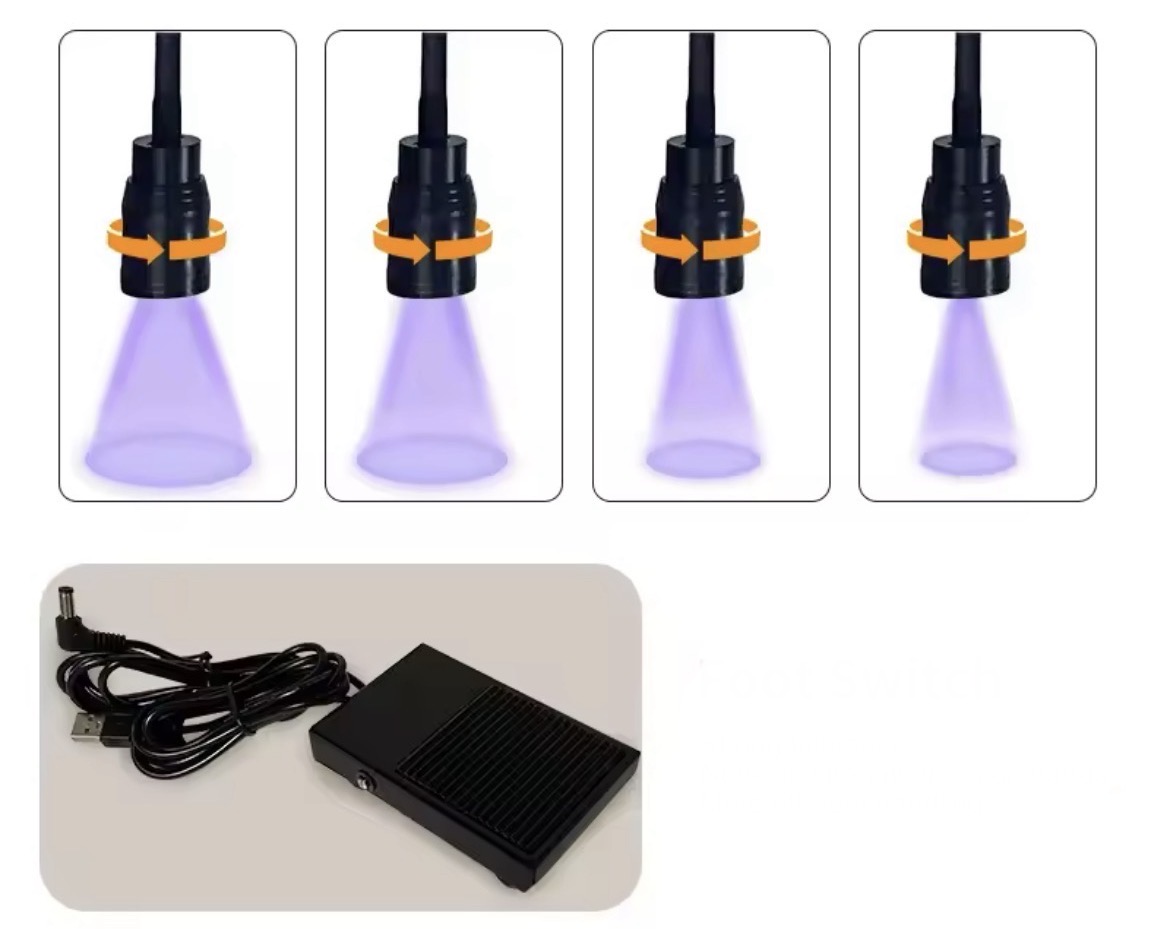 LED lempa blakstienų priauginimui