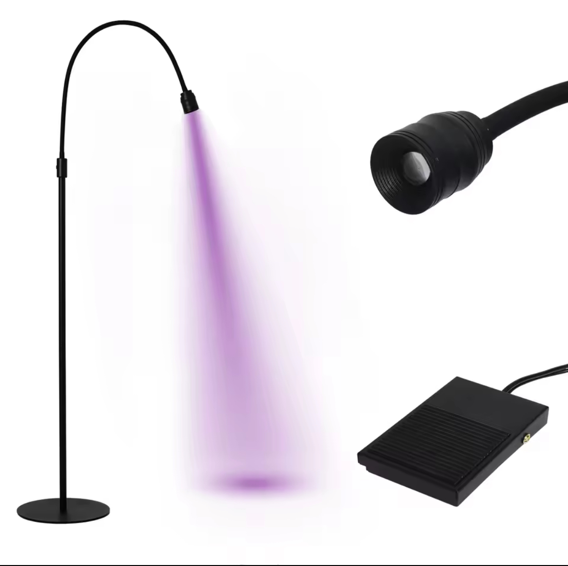 LED lempa blakstienų priauginimui