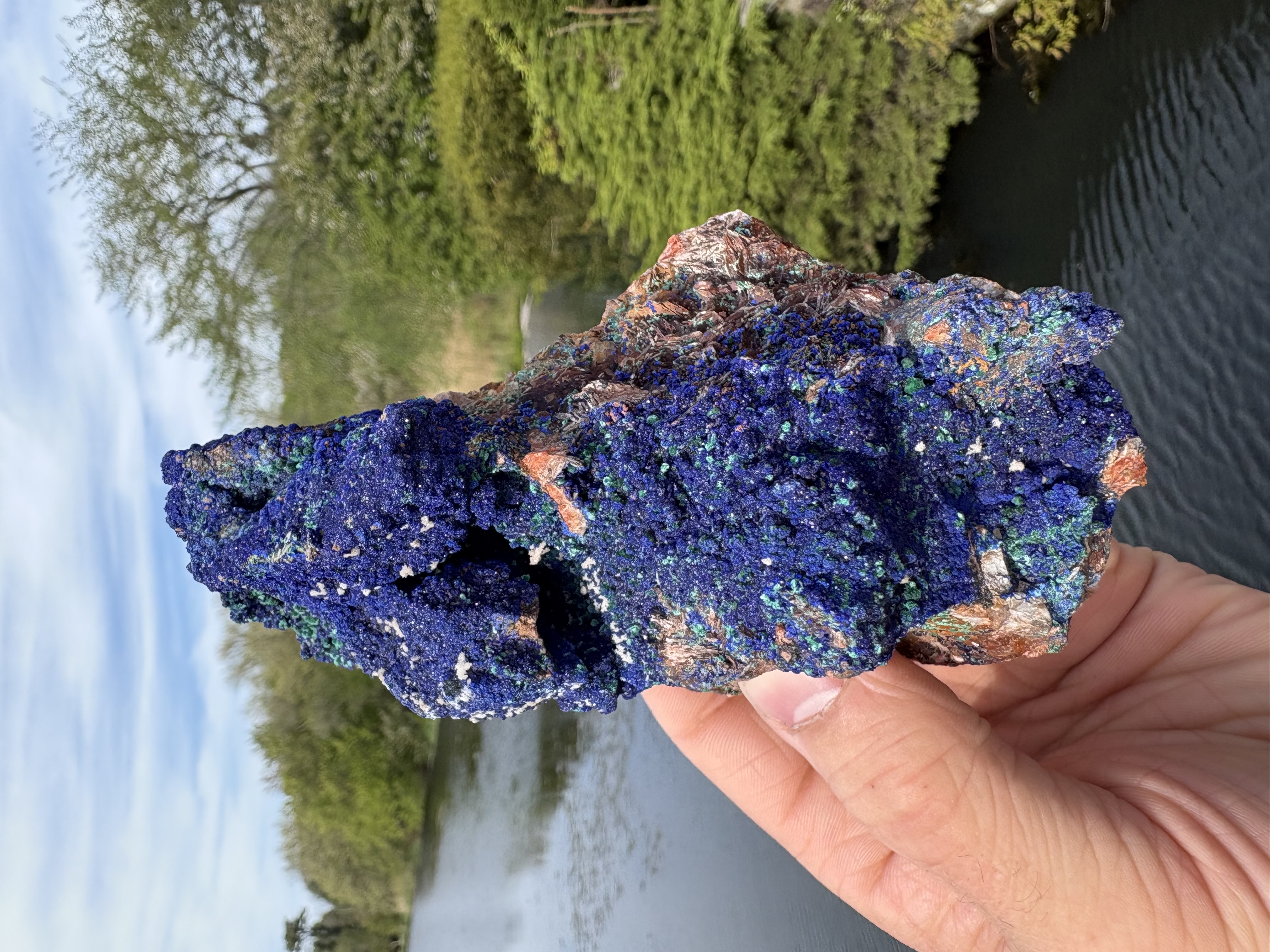 Azurite Mineral Specimen