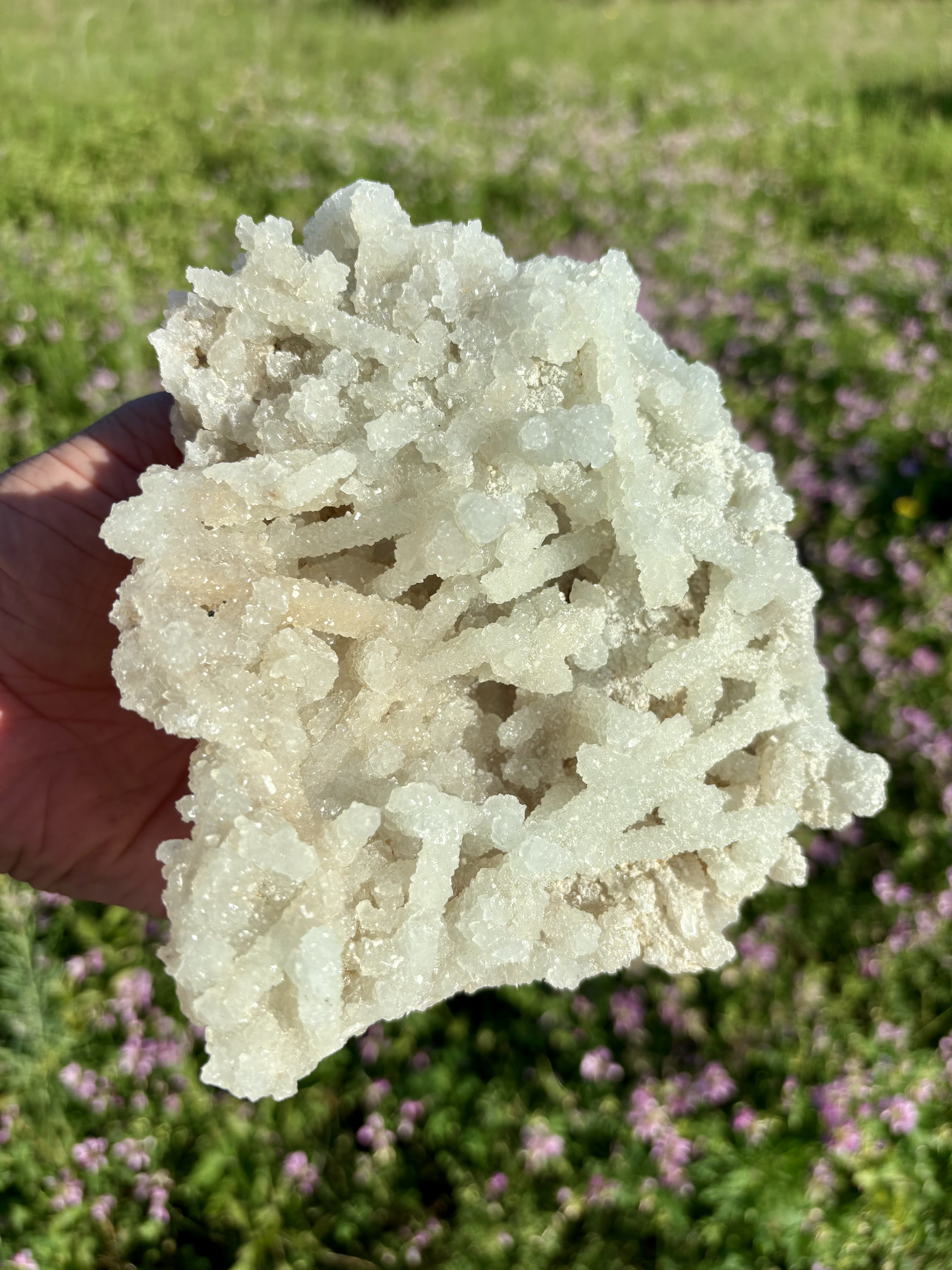 Prehnite Stalactite Cluster 