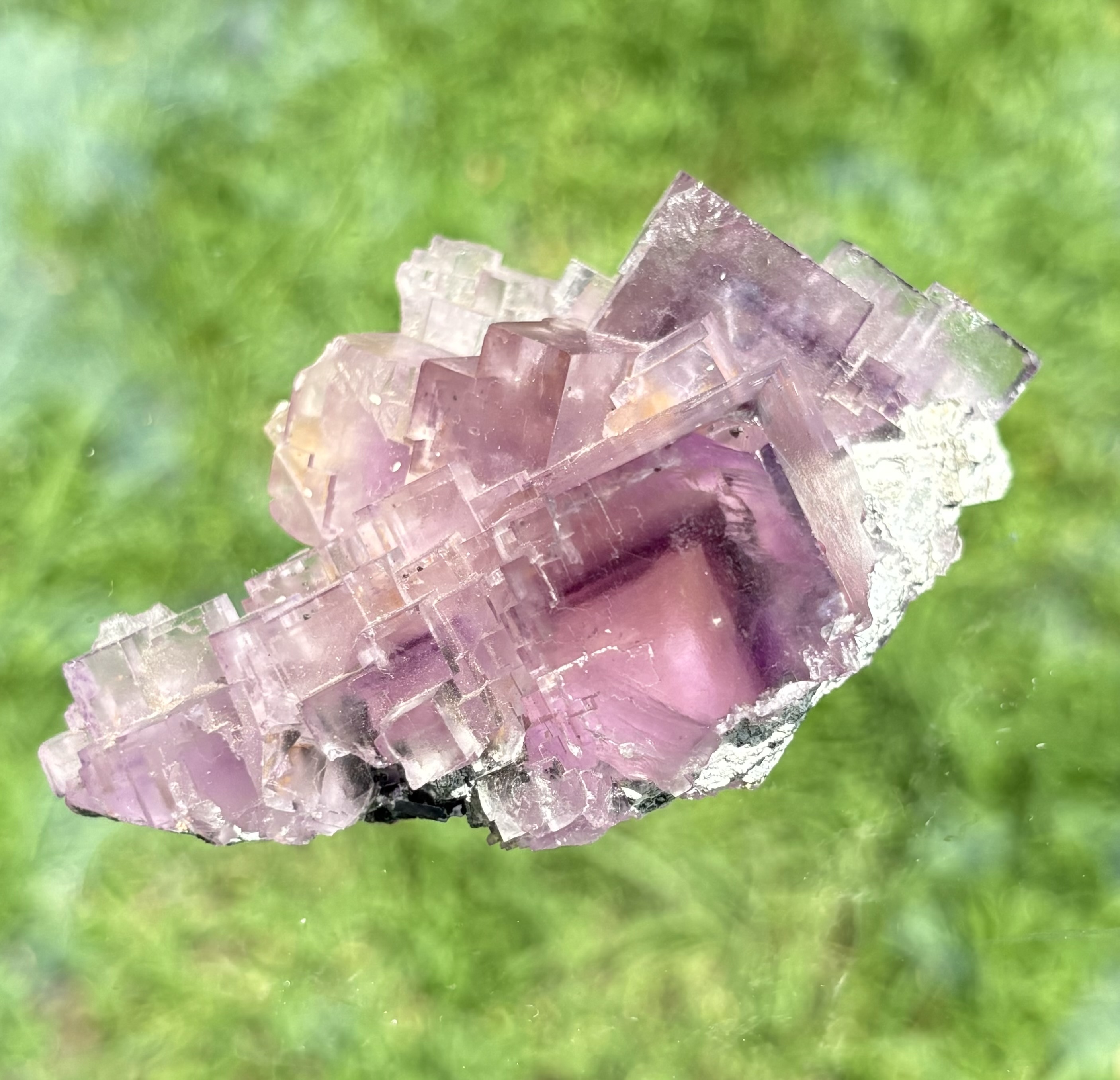 Cubic Purple Fluorite 