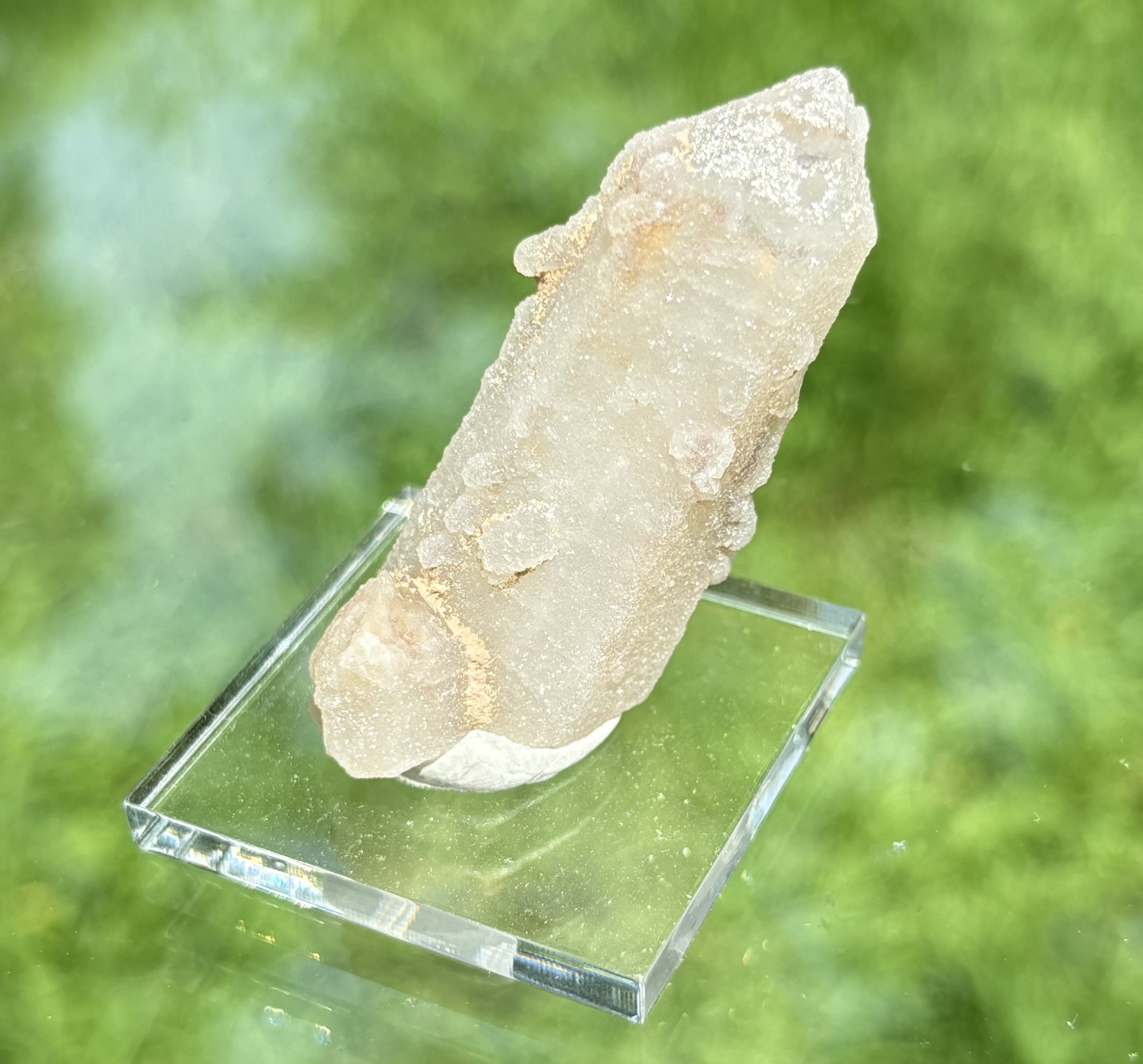 Druzy Coated Quartz Point