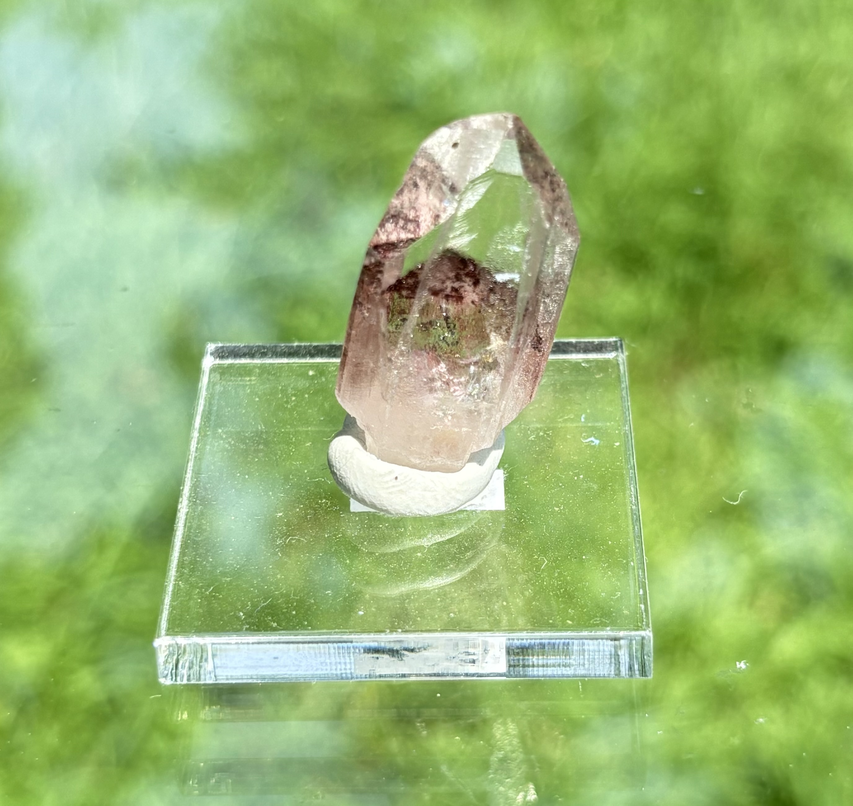 Hematite Phantom Quartz