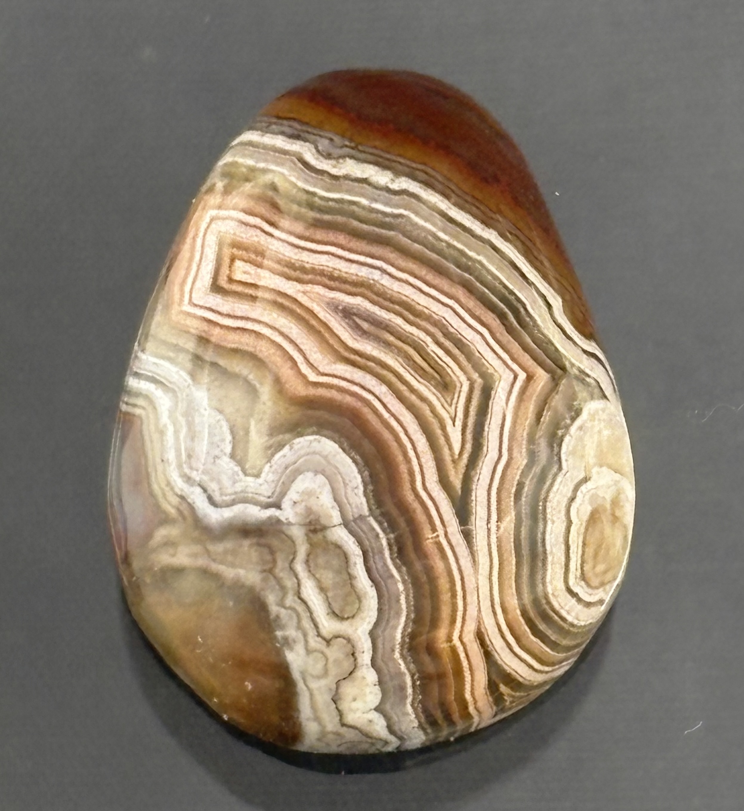 Laguna Lace Agate Cabochon 