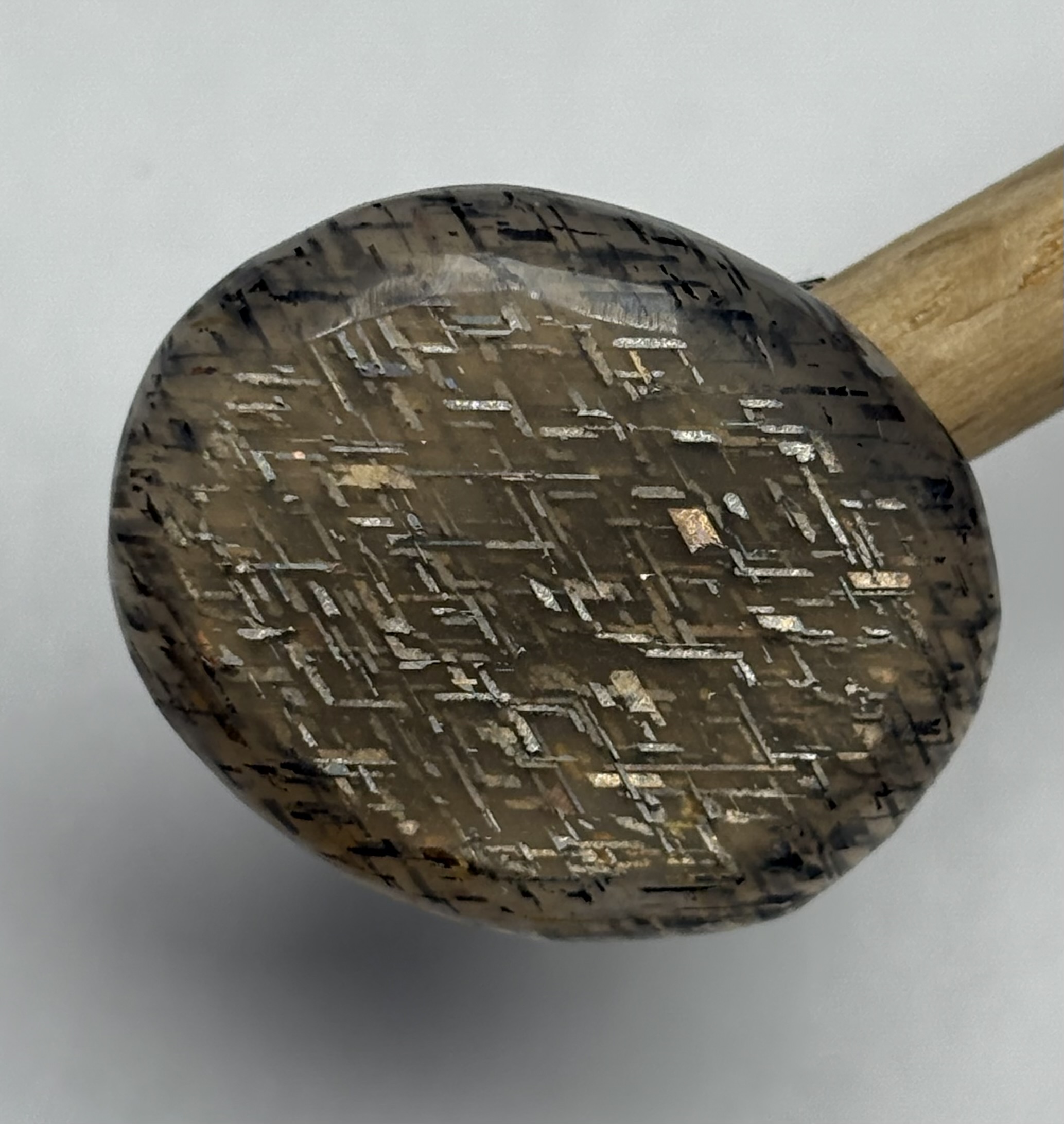 Rainbow Lattice Sunstone Cabochon