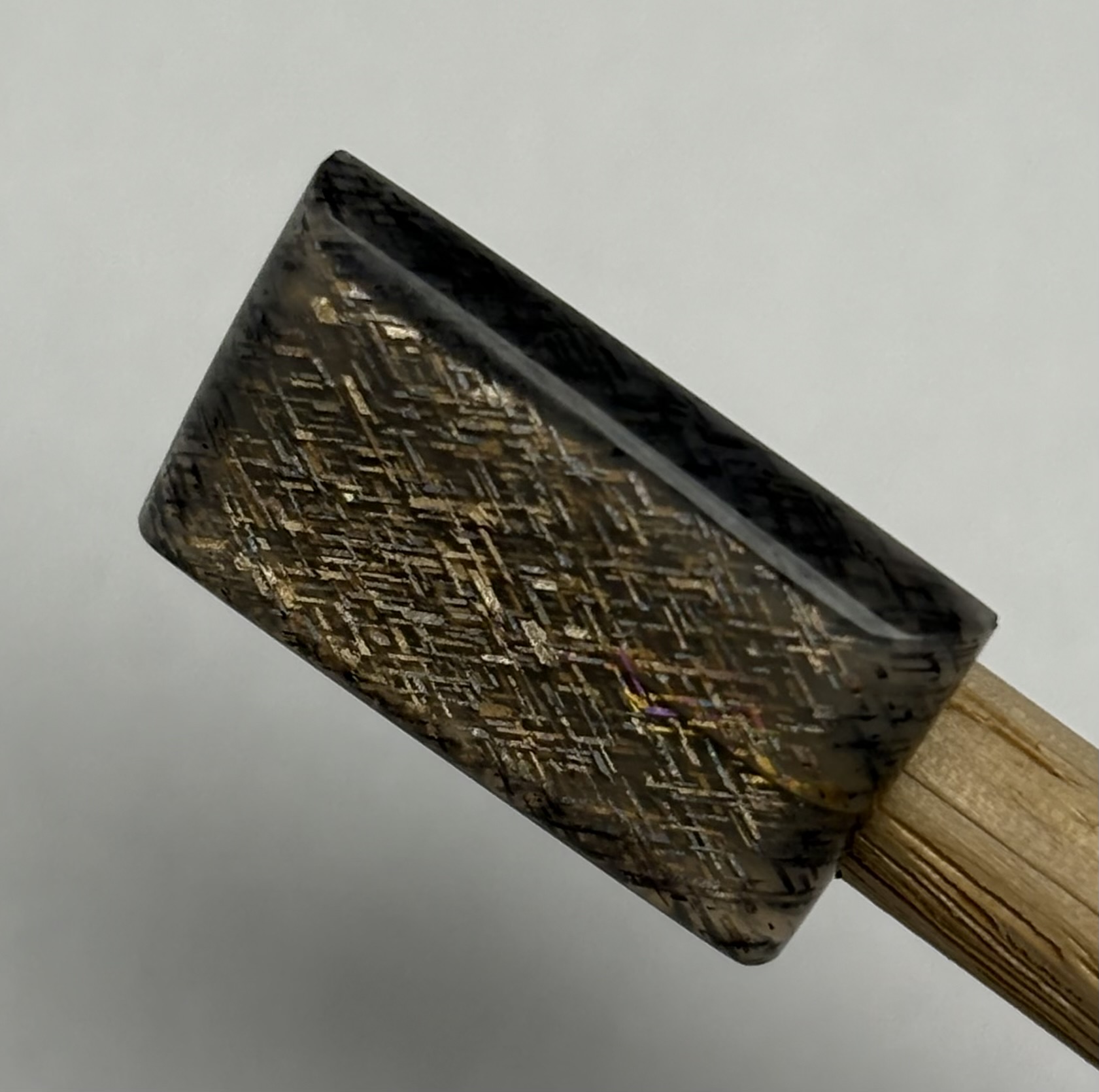 Rainbow Lattice Sunstone Cabochon