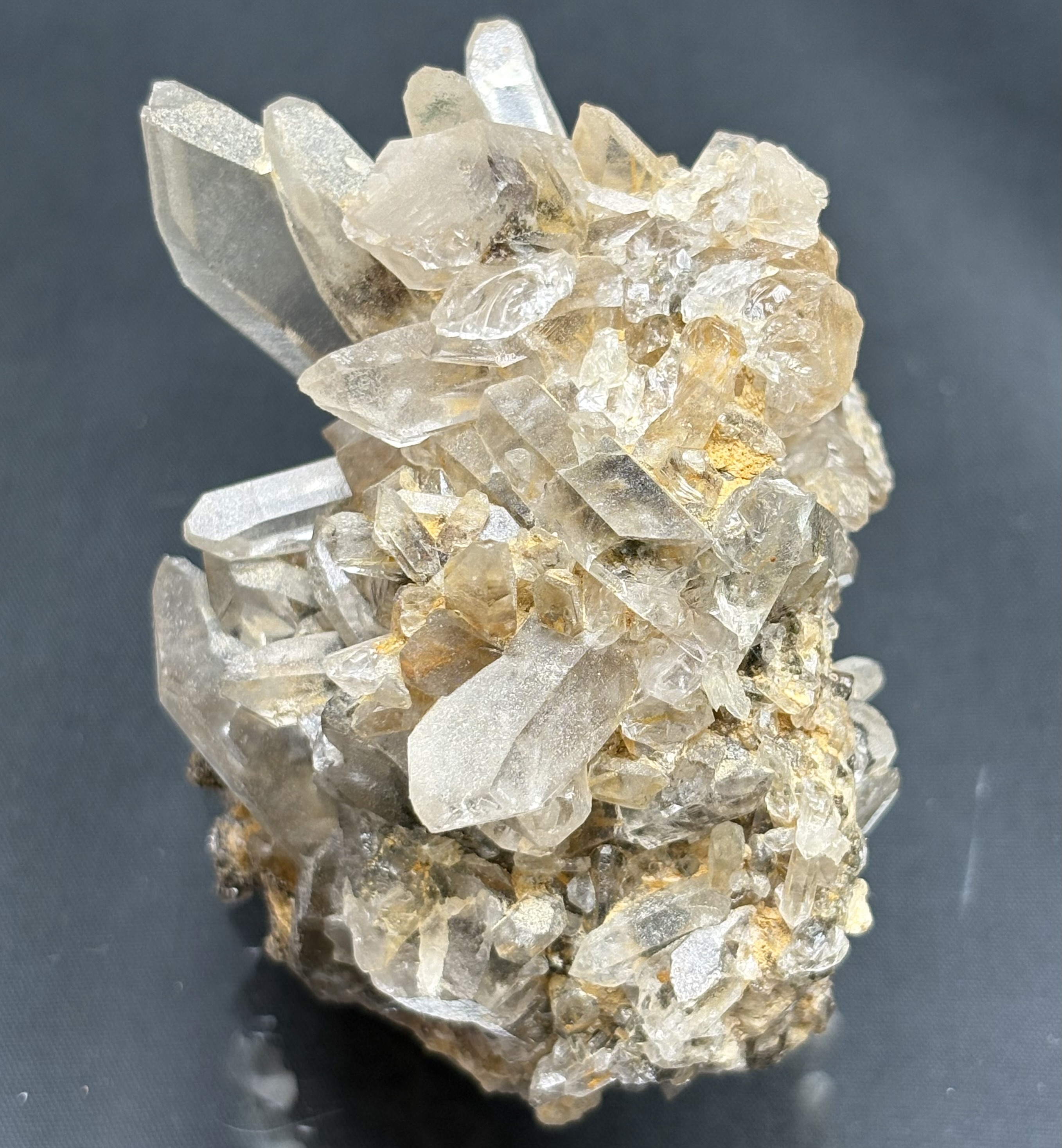 Natural Quartz Crystal Cluster 