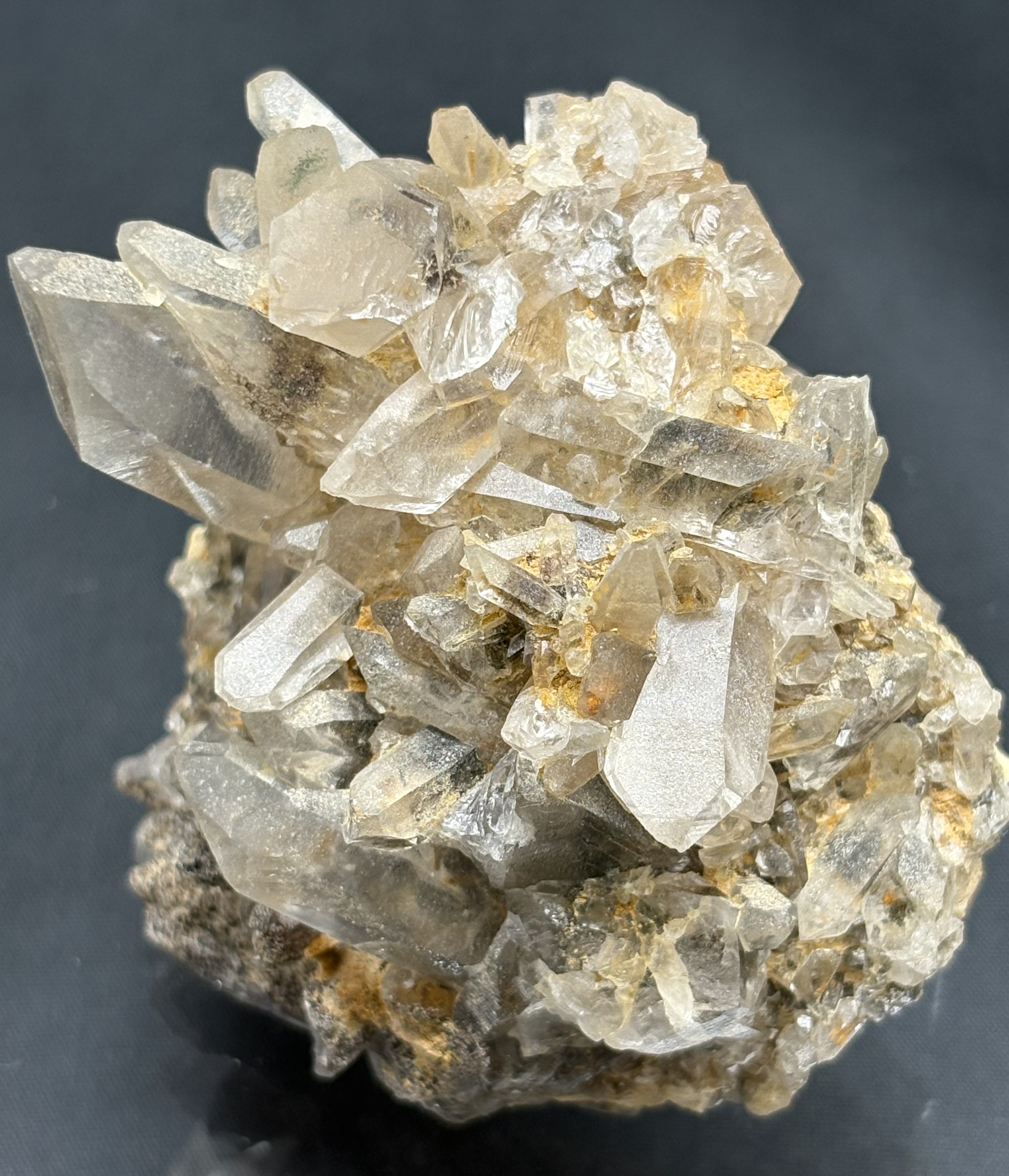Natural Quartz Crystal Cluster 