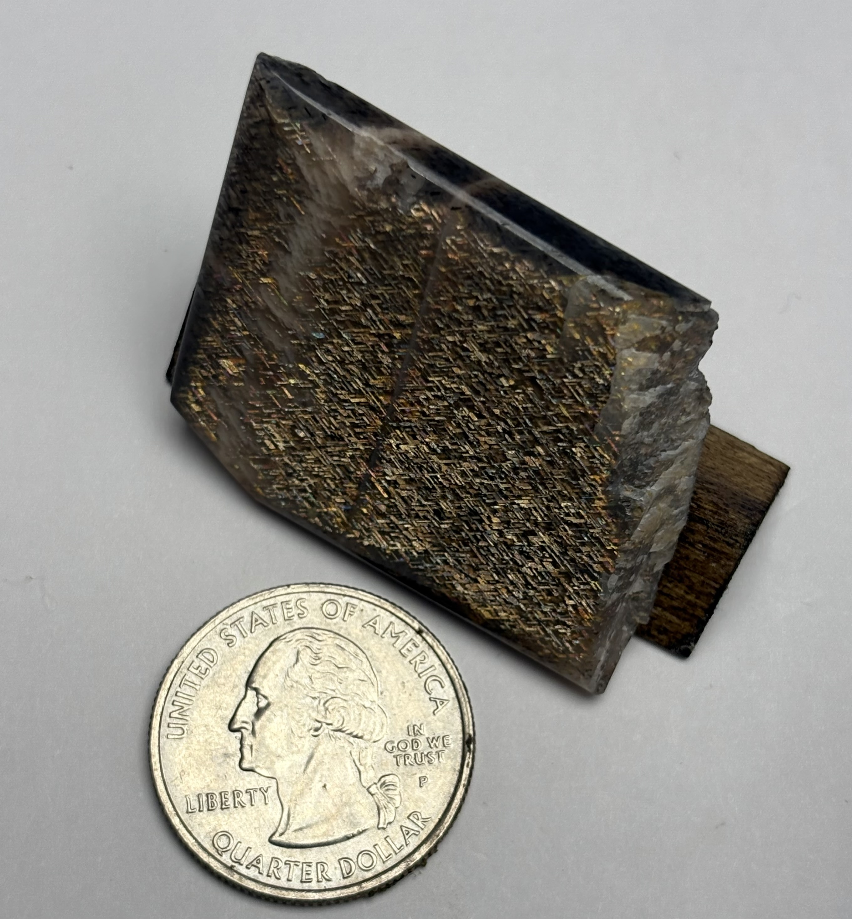 Rainbow Lattice Sunstone Slice