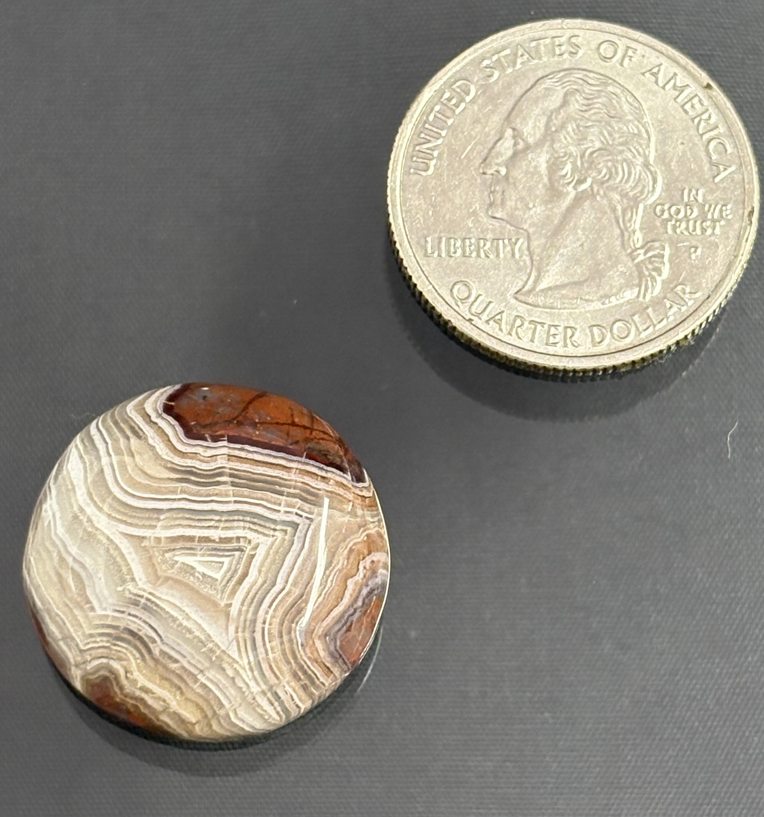 Laguna Lace Agate Cabochon 