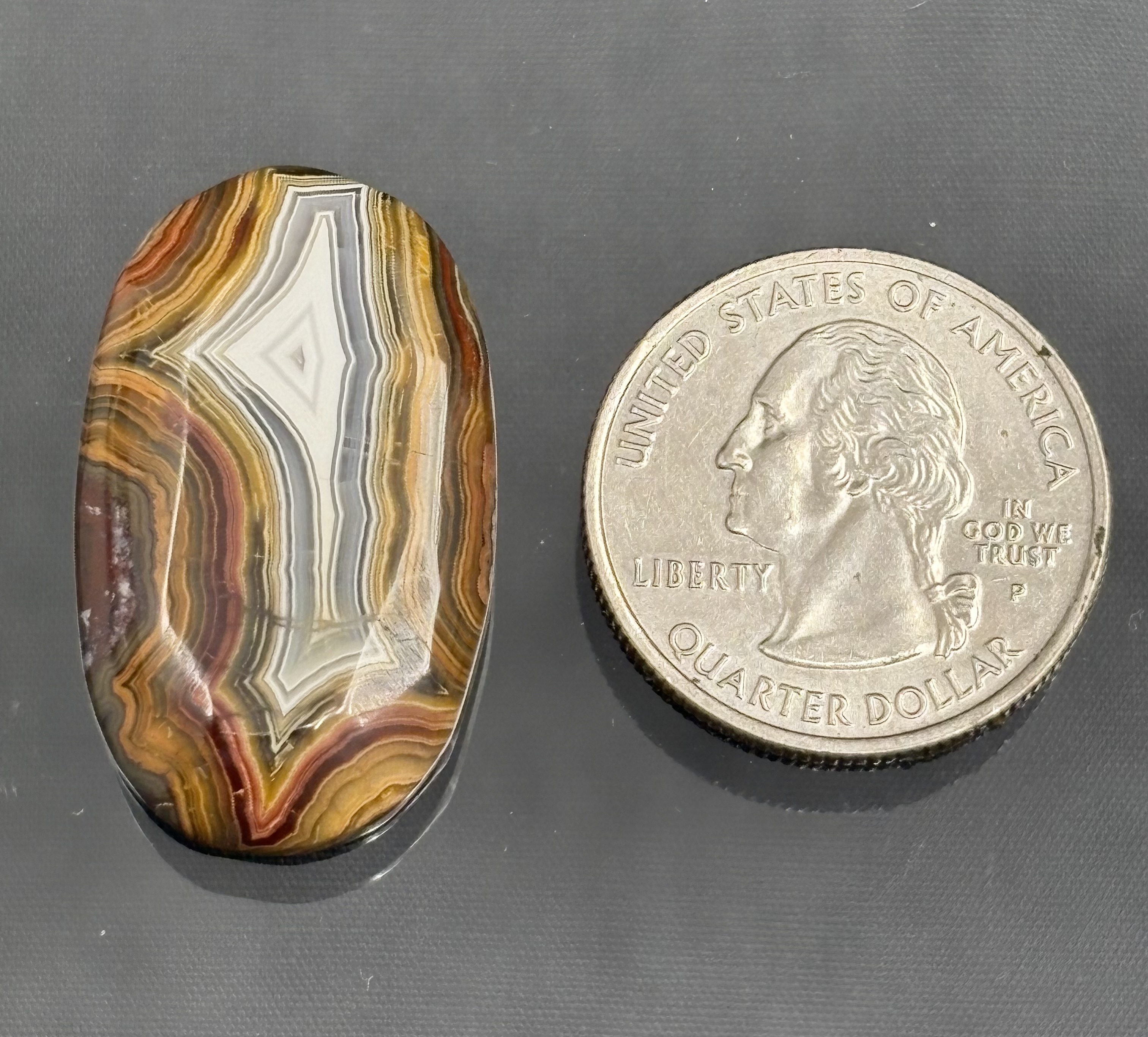 Laguna Lace Agate Cabochon 