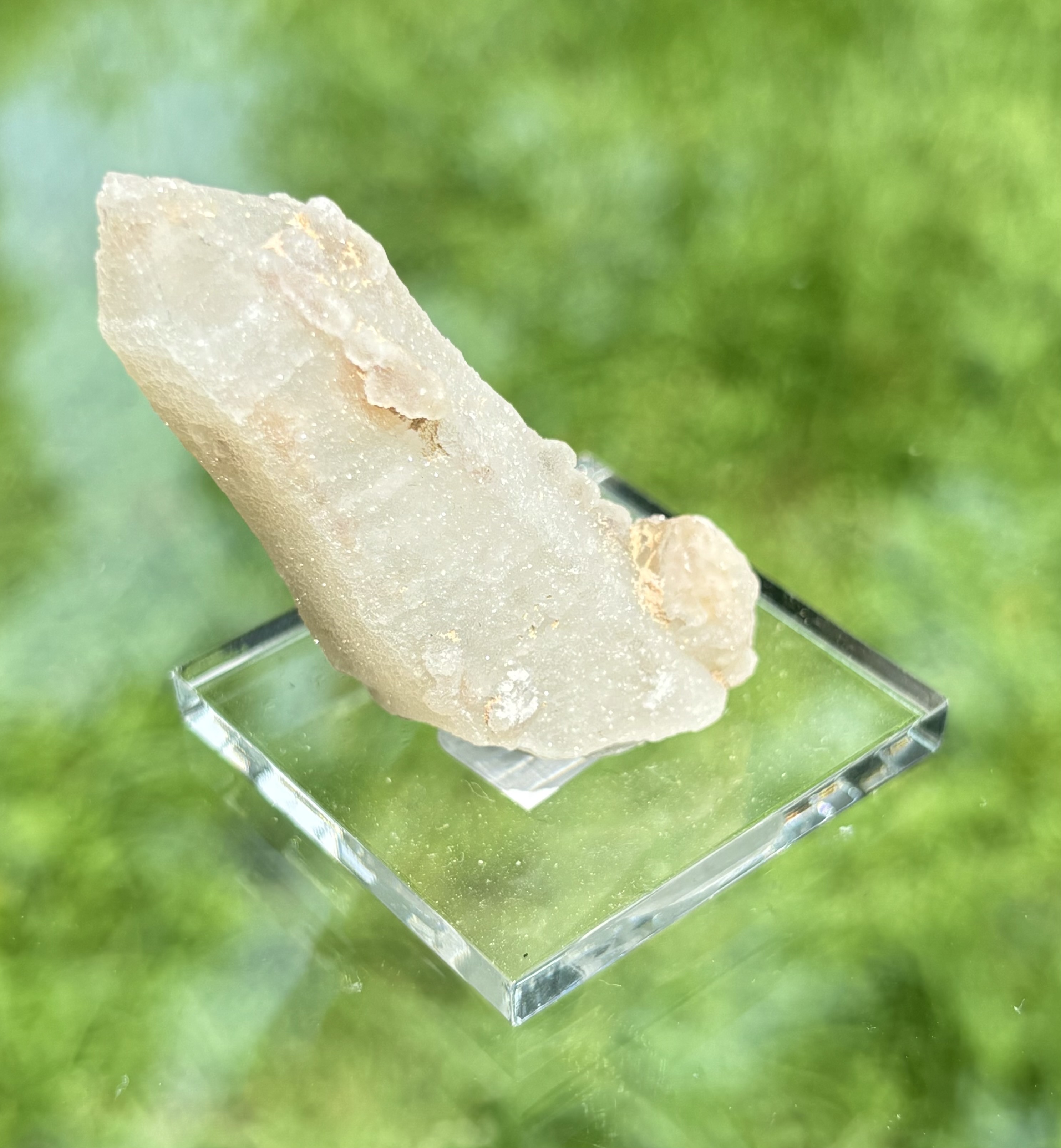 Druzy Coated Quartz Point