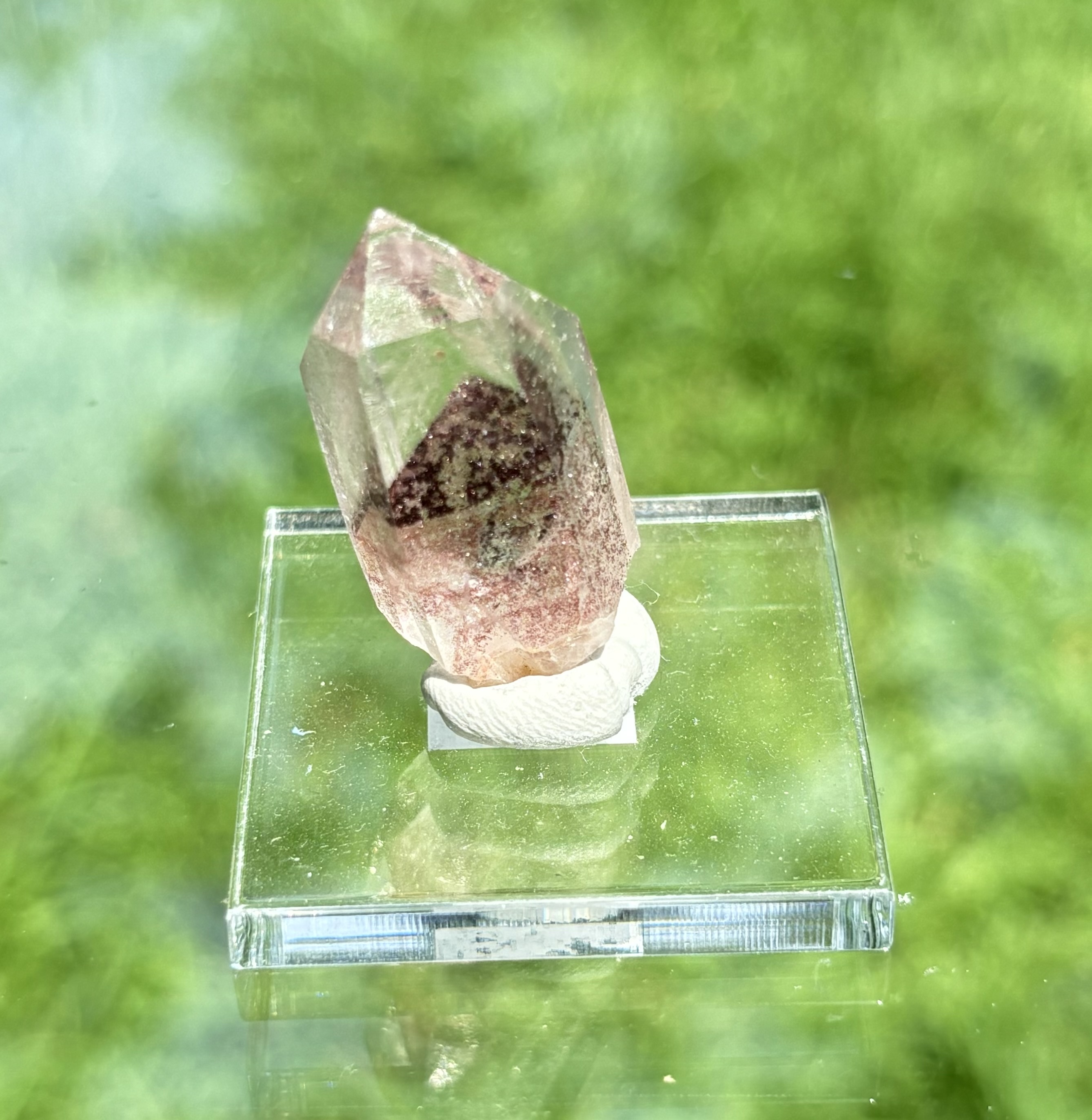 Hematite Phantom Quartz