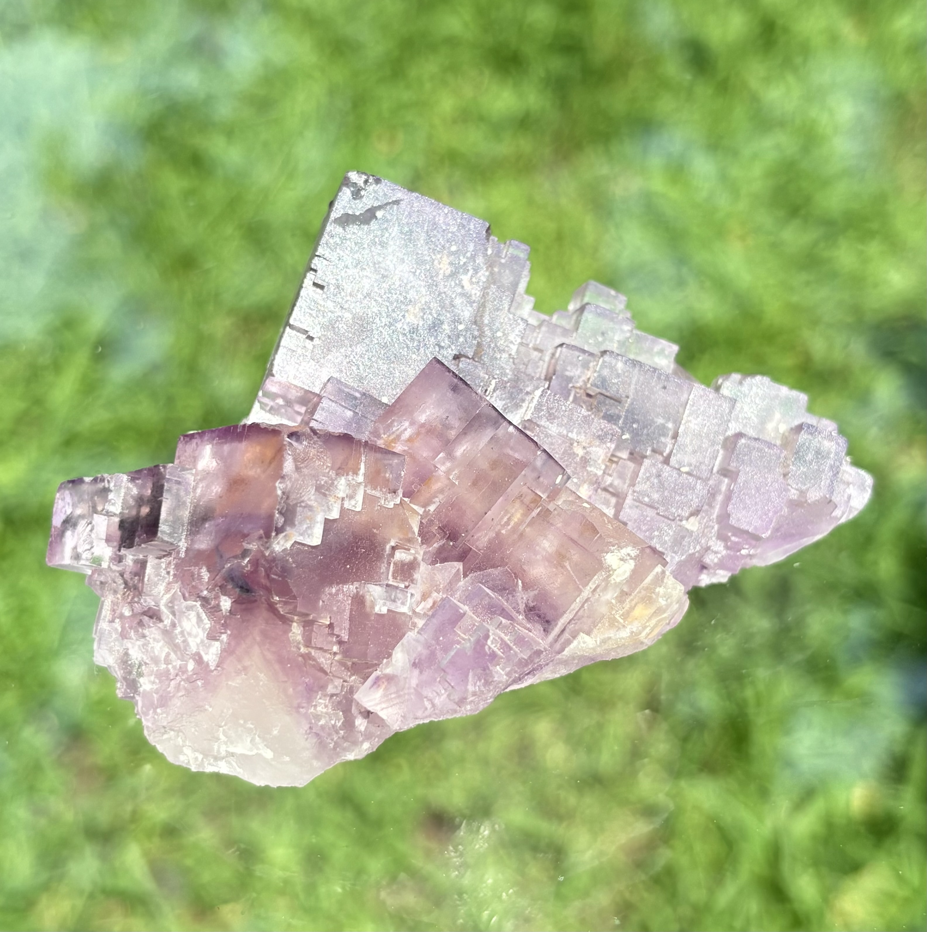 Cubic Purple Fluorite 