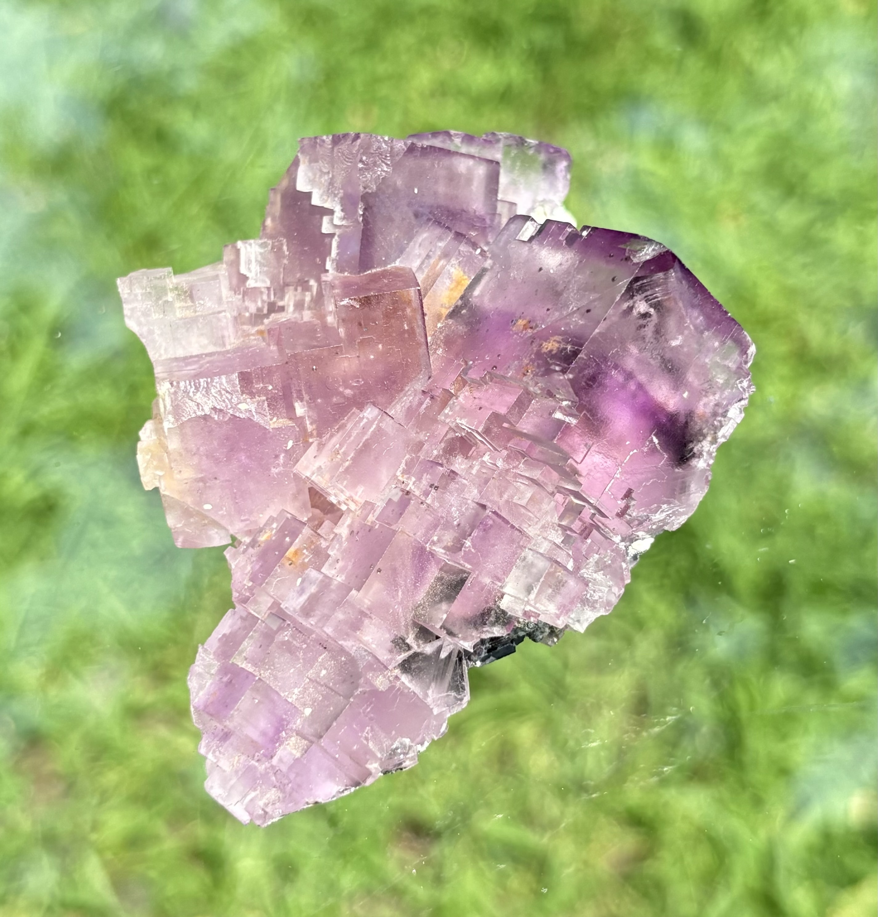 Cubic Purple Fluorite 