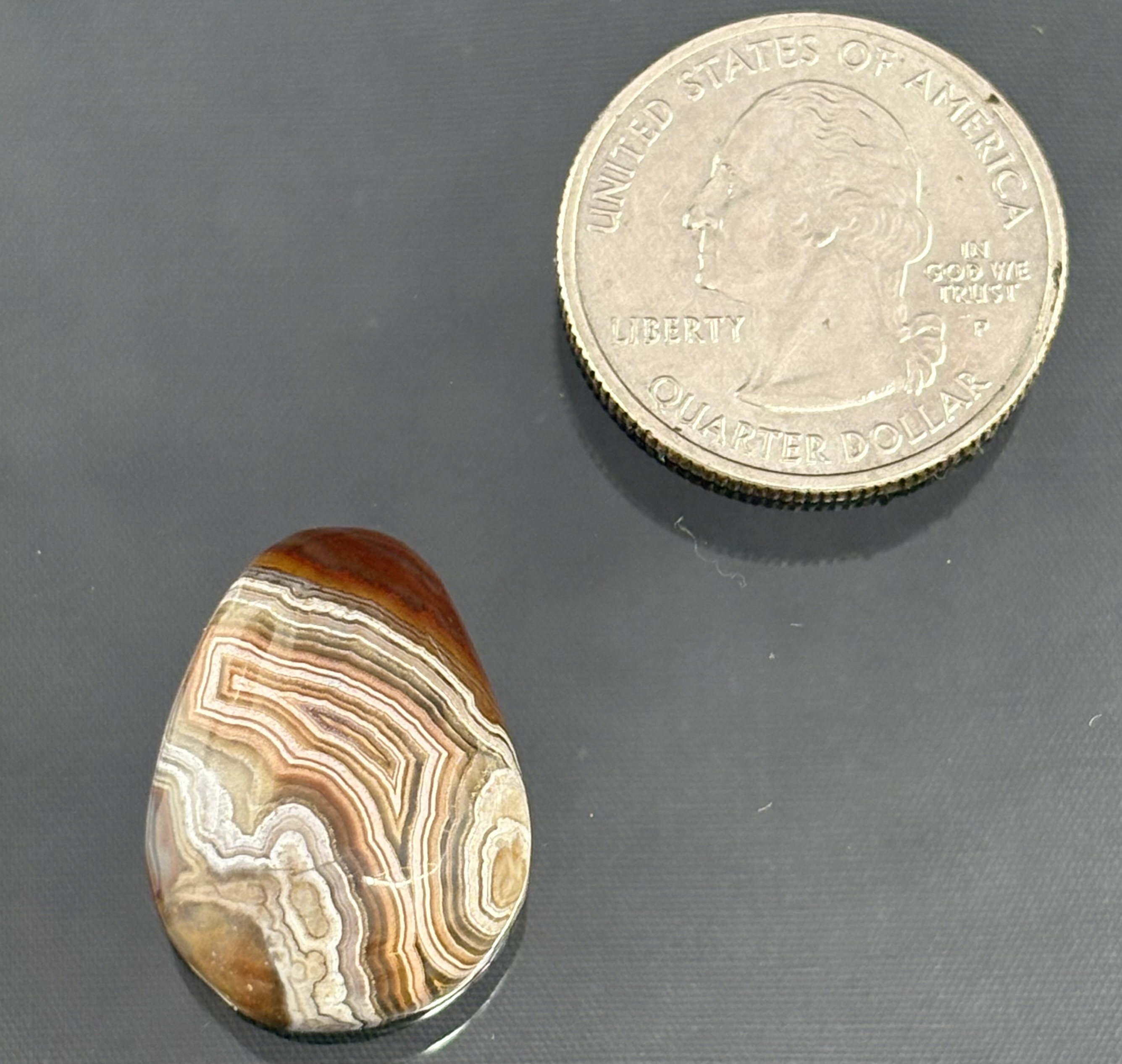 Laguna Lace Agate Cabochon 