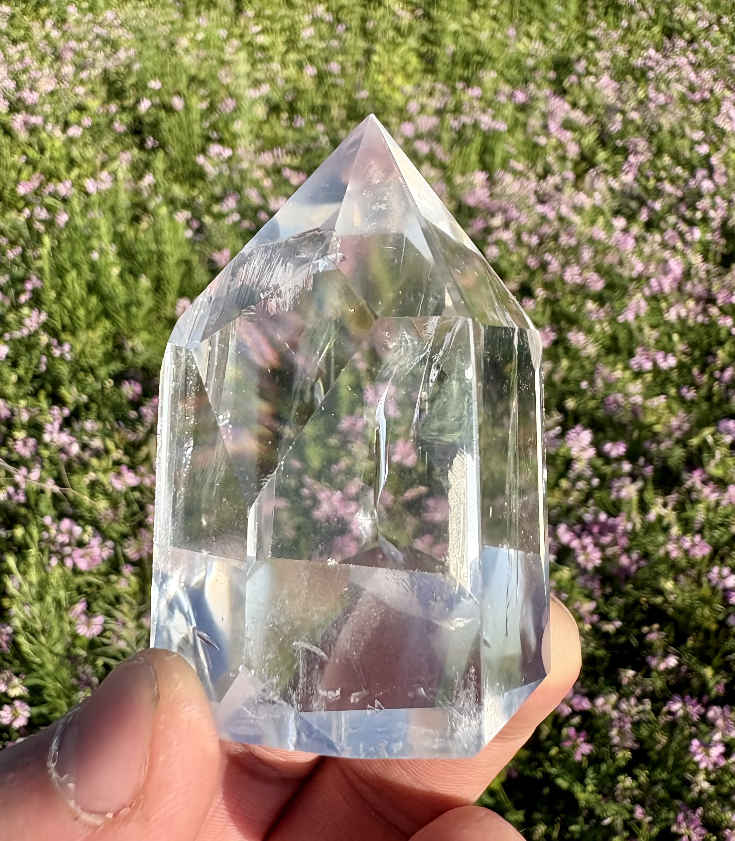 Clear Quartz Crystal Point