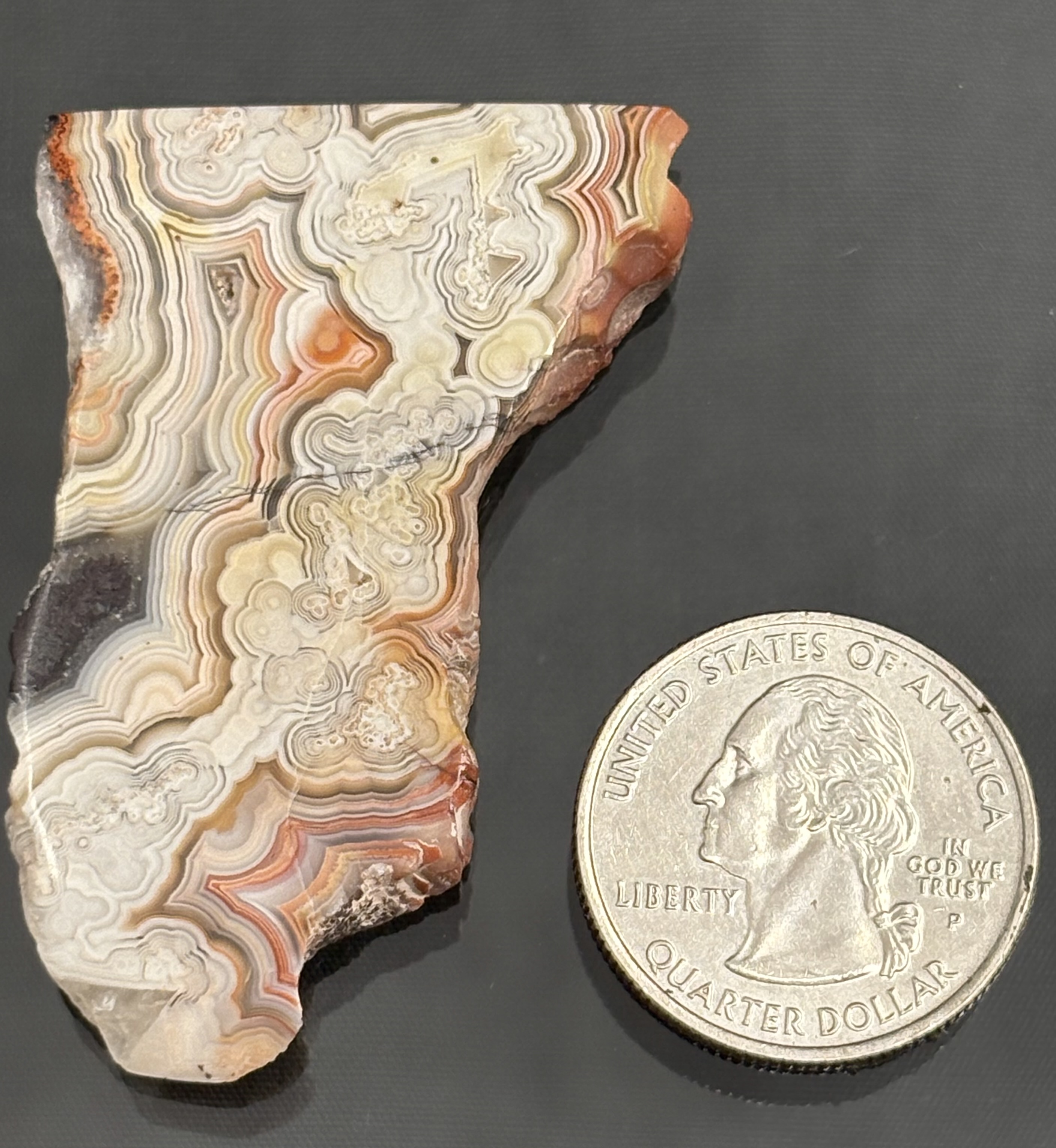 Laguna Lace Agate Slab