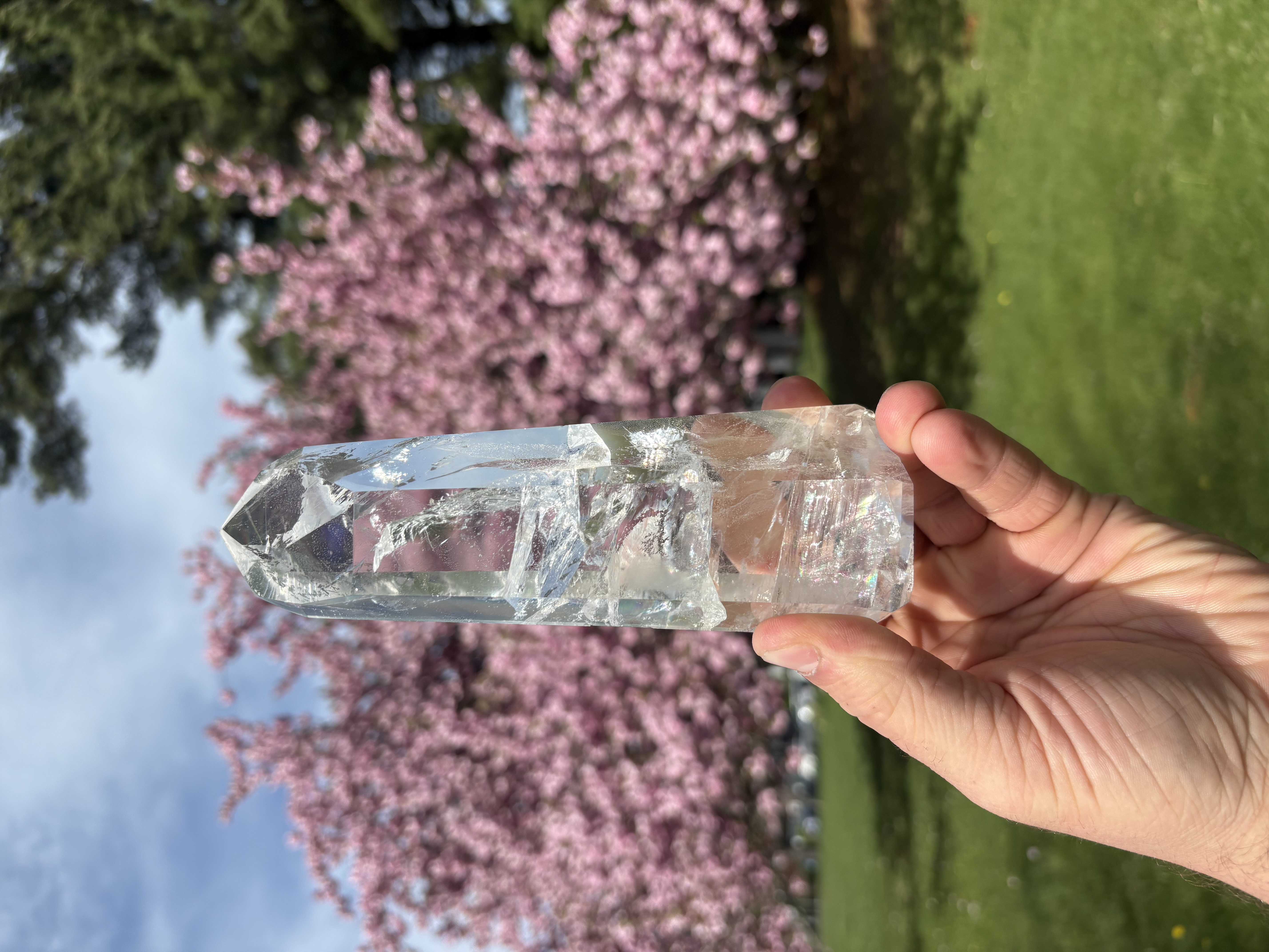 Clear Quartz Crystal Point