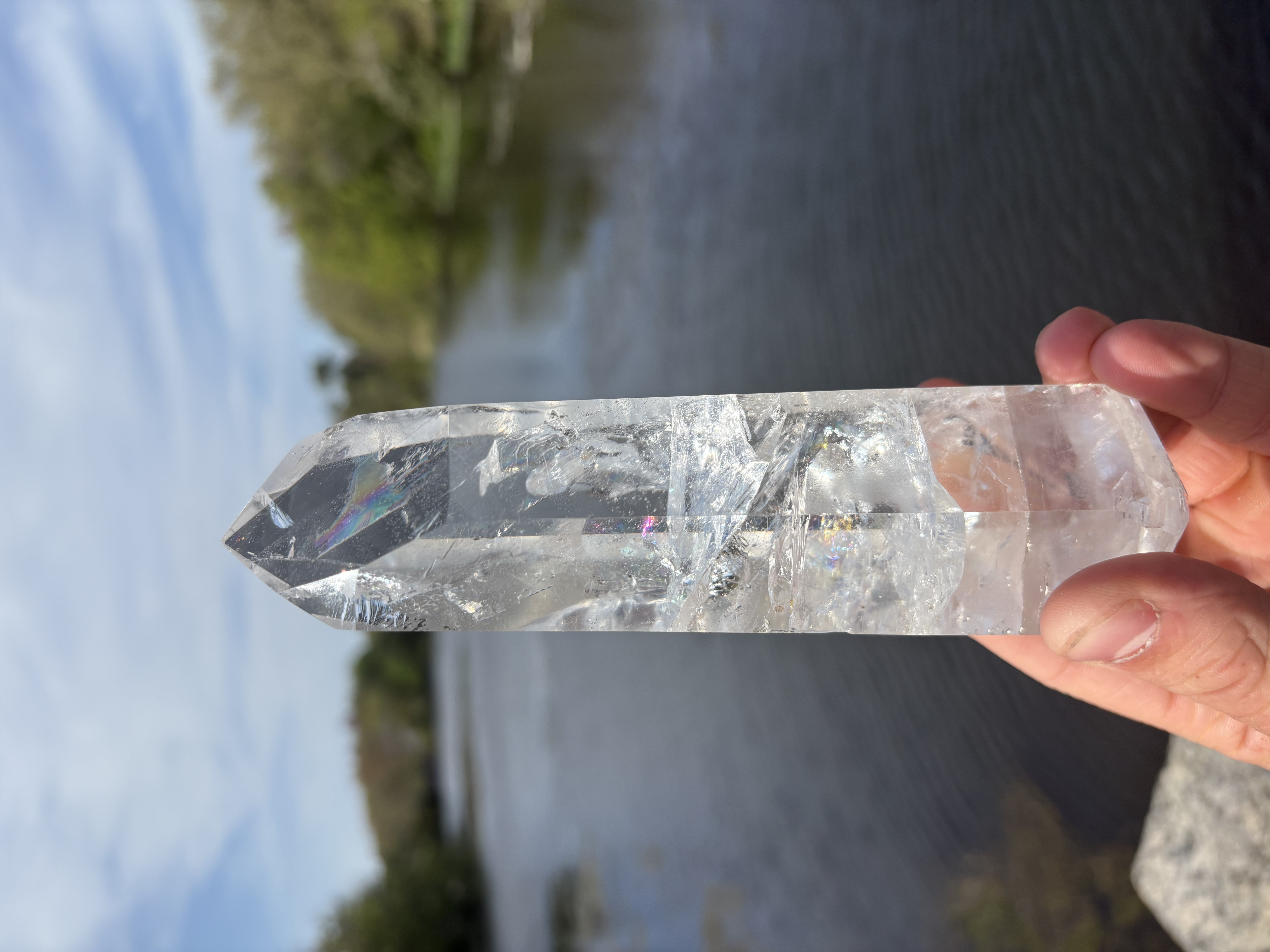 Clear Quartz Crystal Point