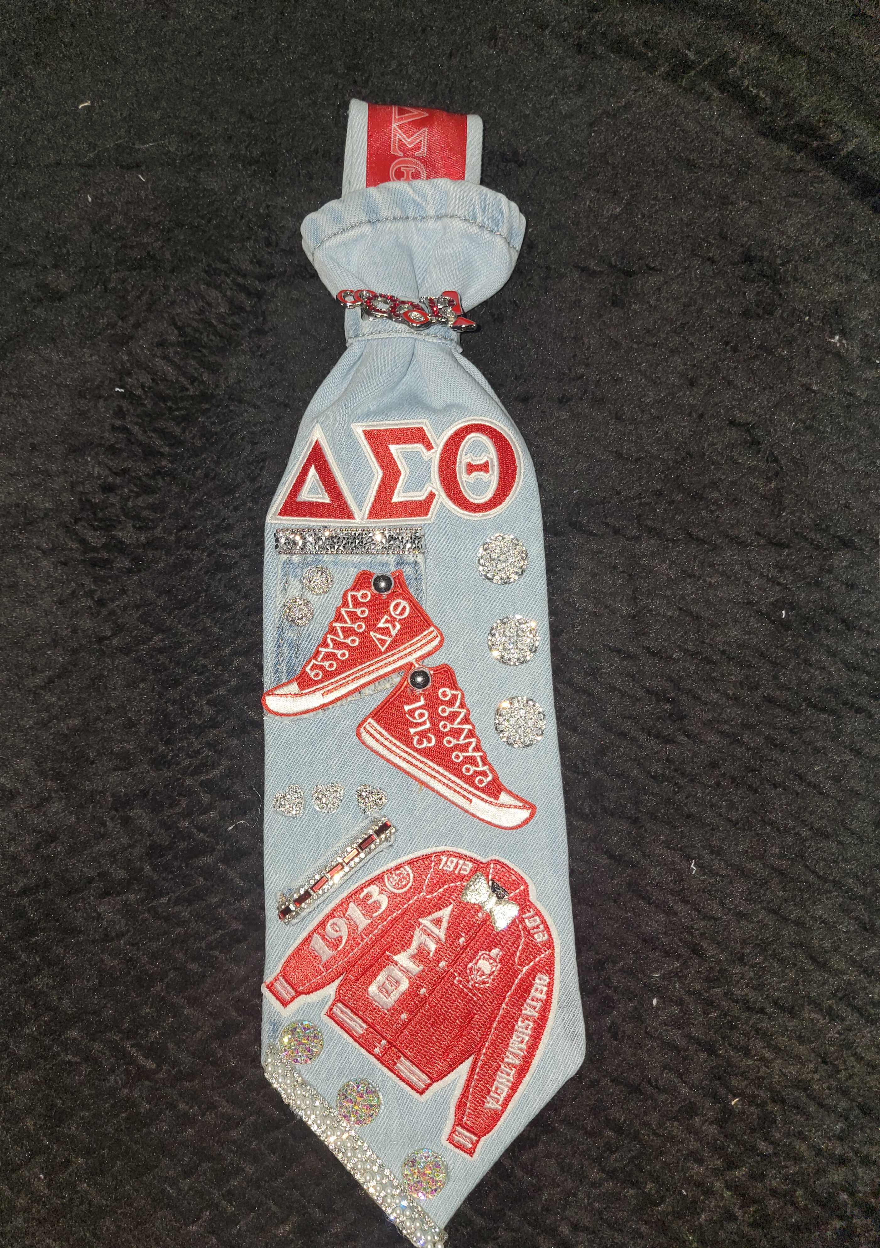 Delta Sigma Theta Custom Necktie