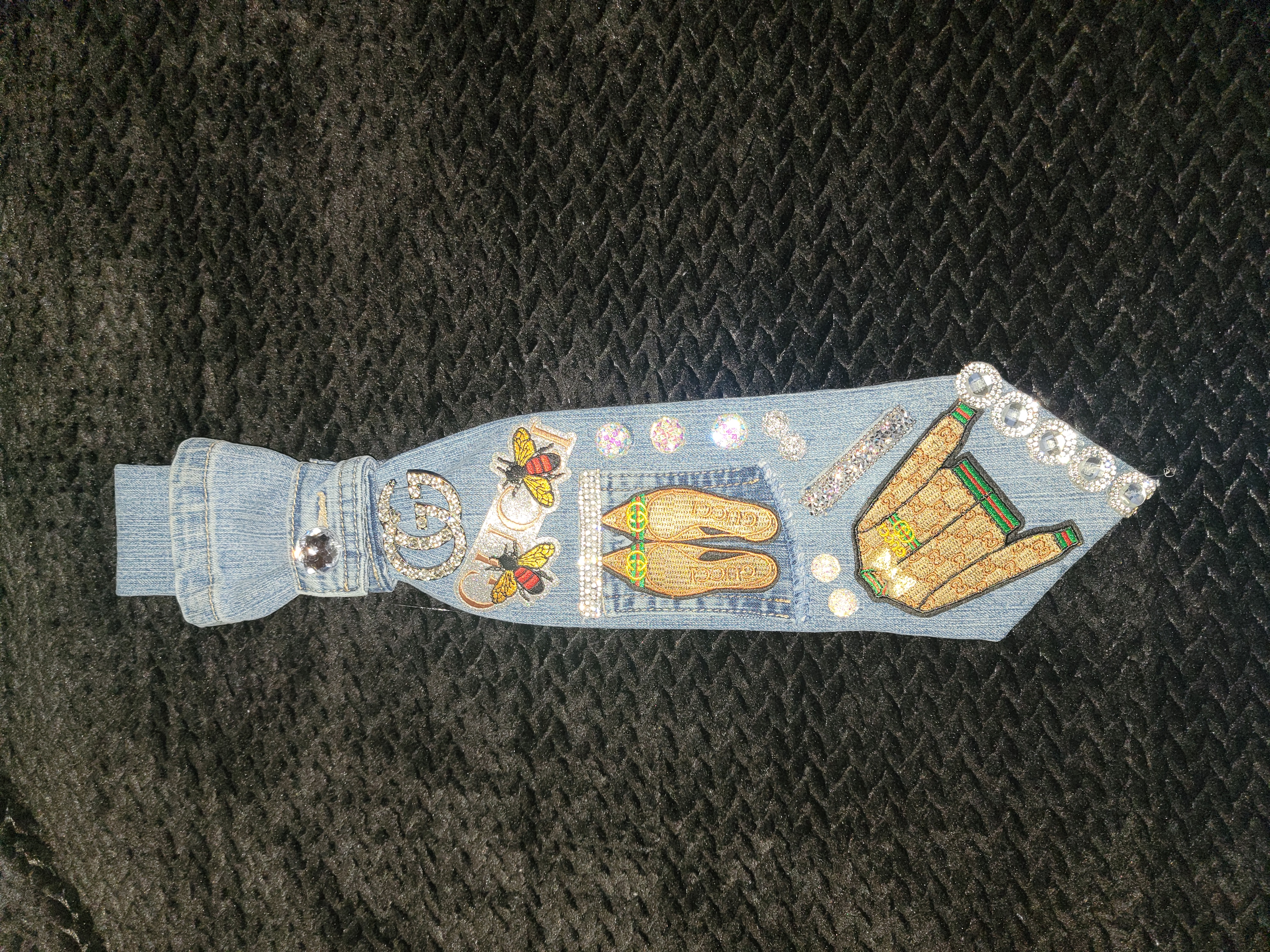 GG designer inspired tie