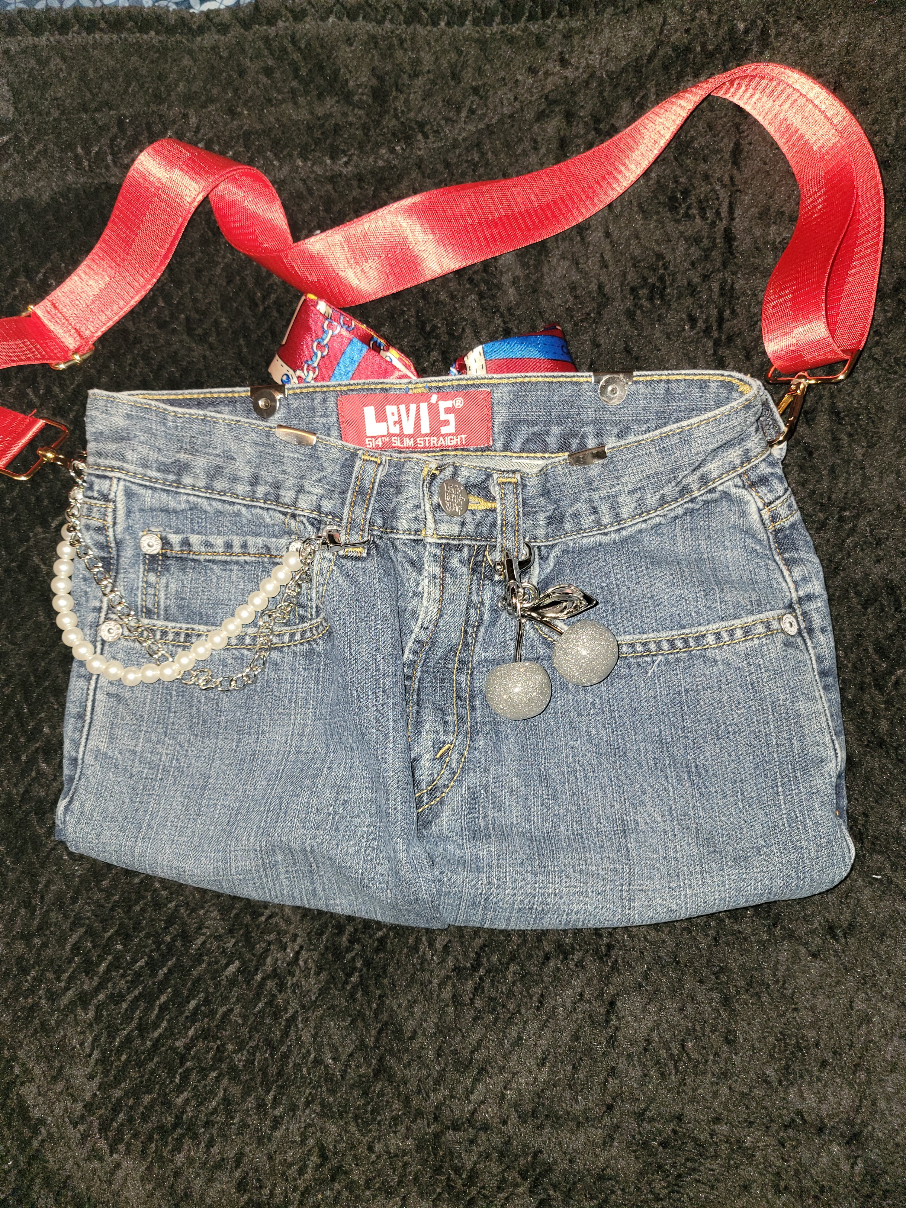 Upcycled Levi's Denim Handbag