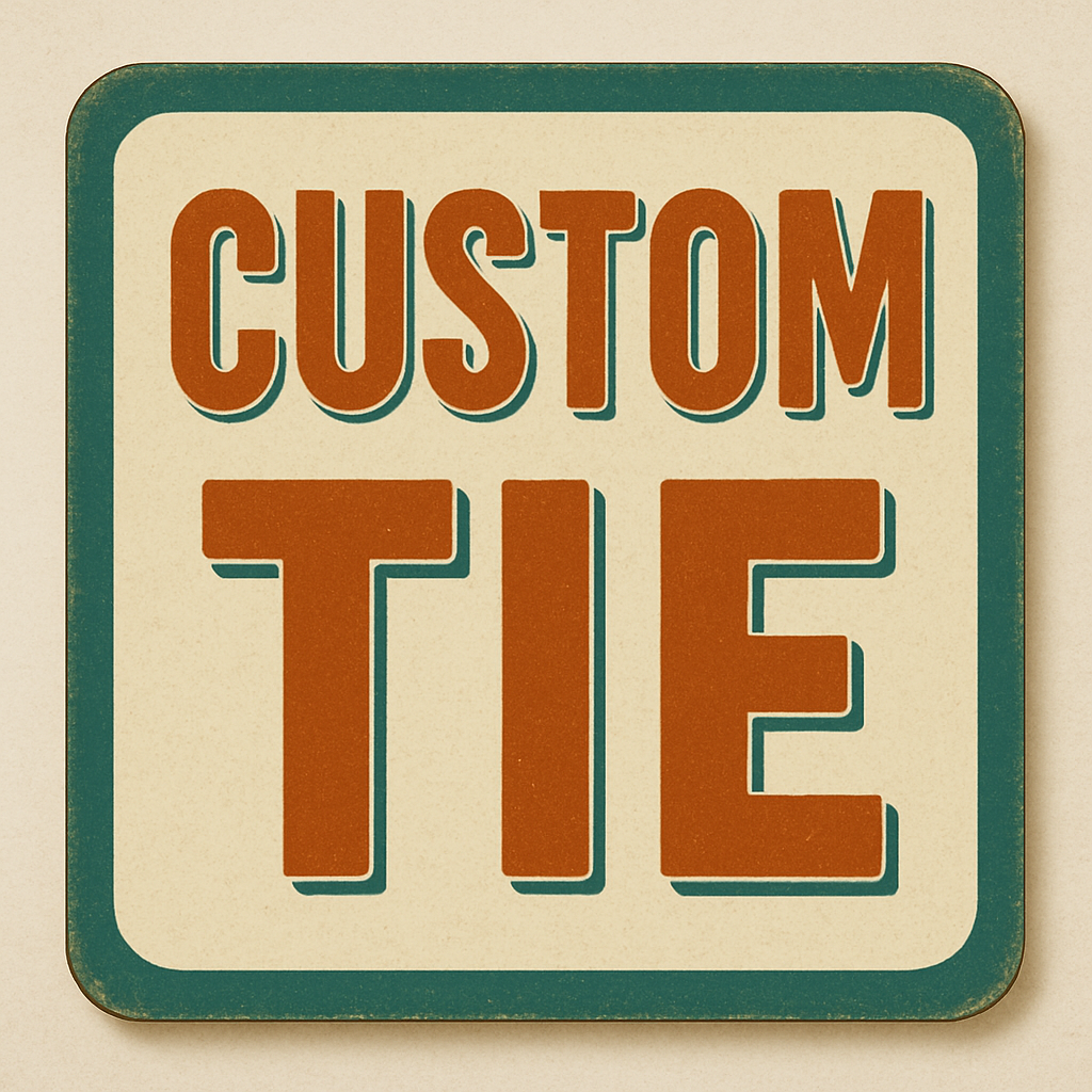 Custom Tie/PLEASE READ THE DISCRIPTION