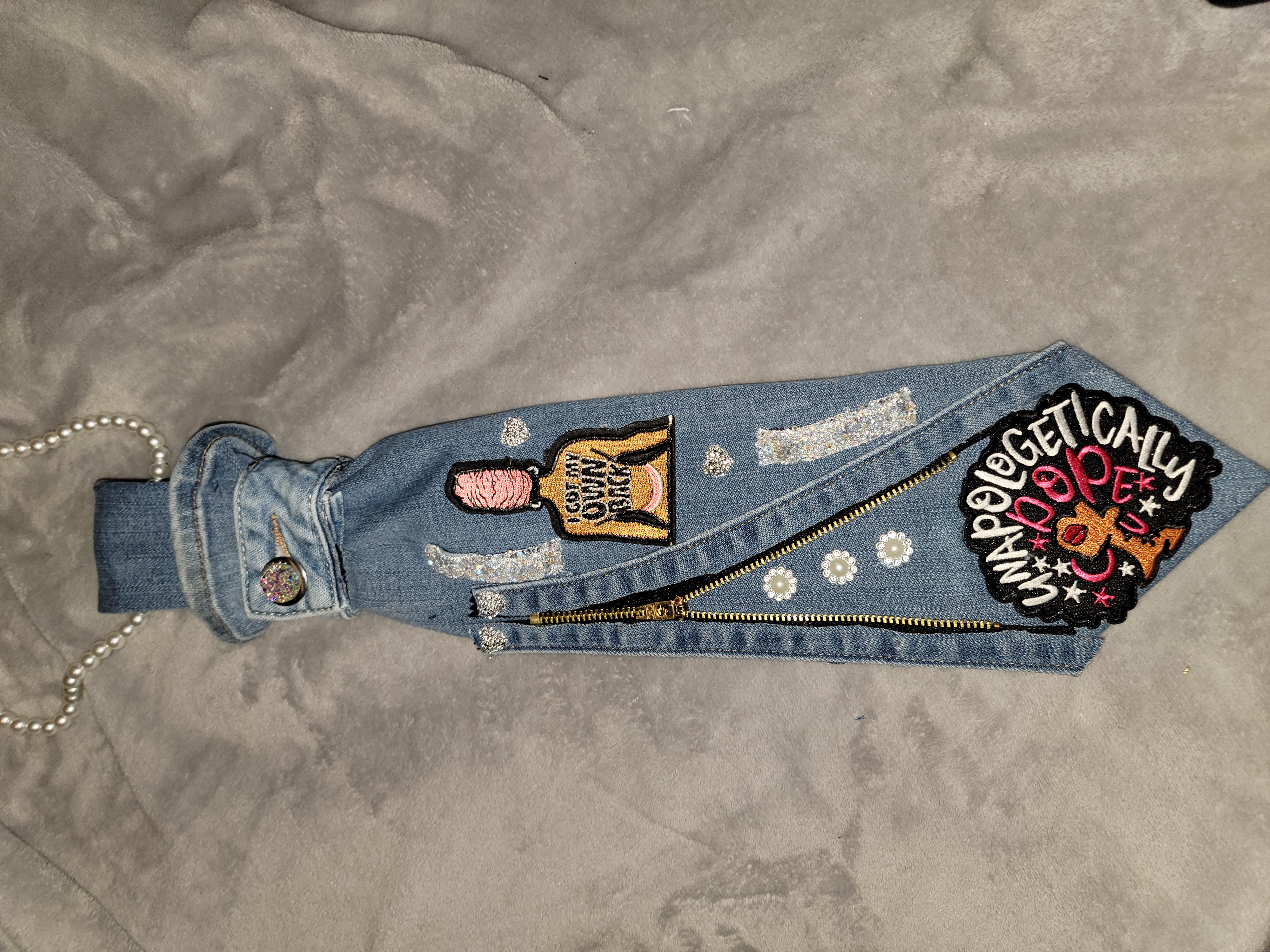 Got my own back tie