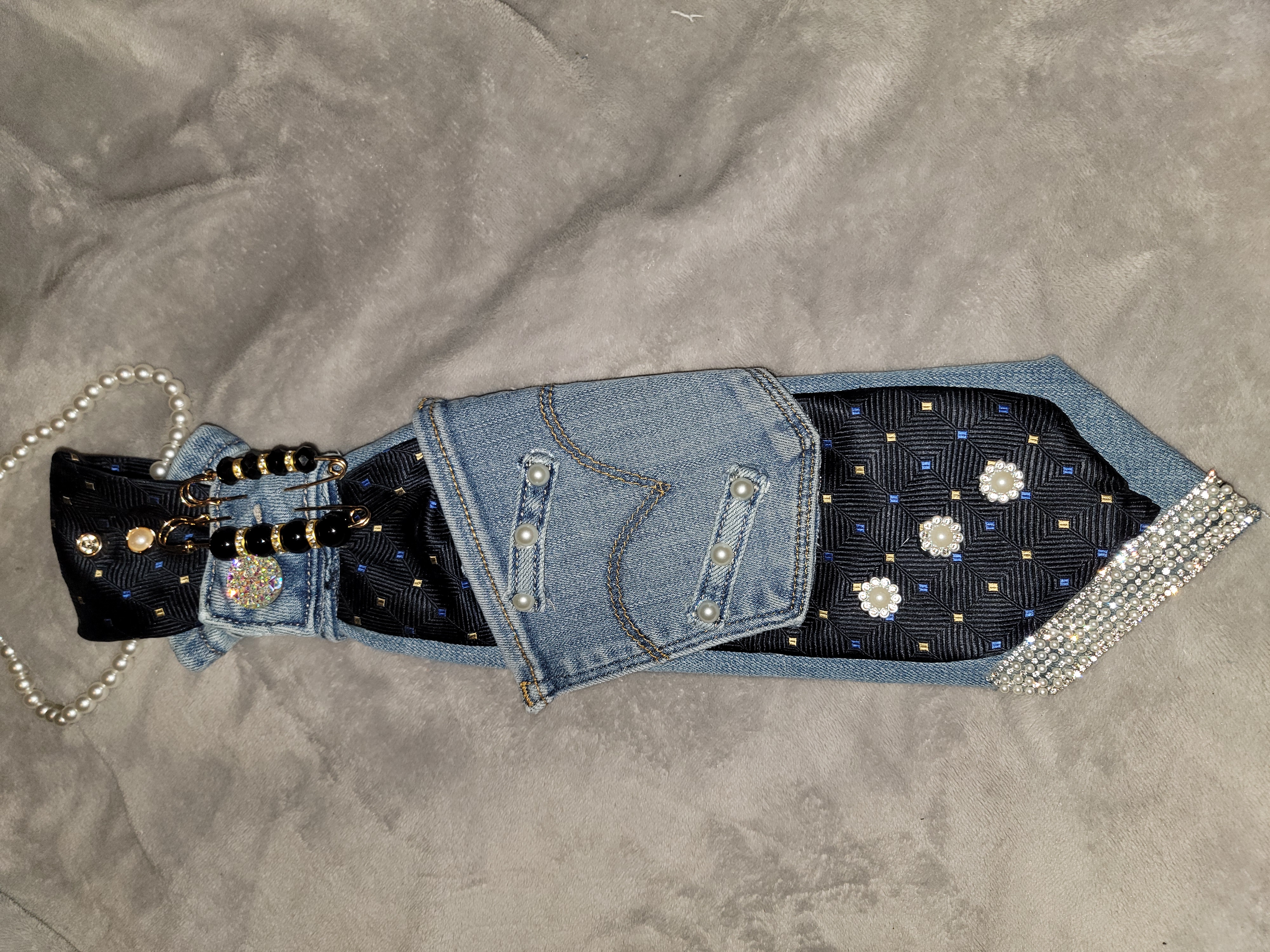 Blue Levi tie