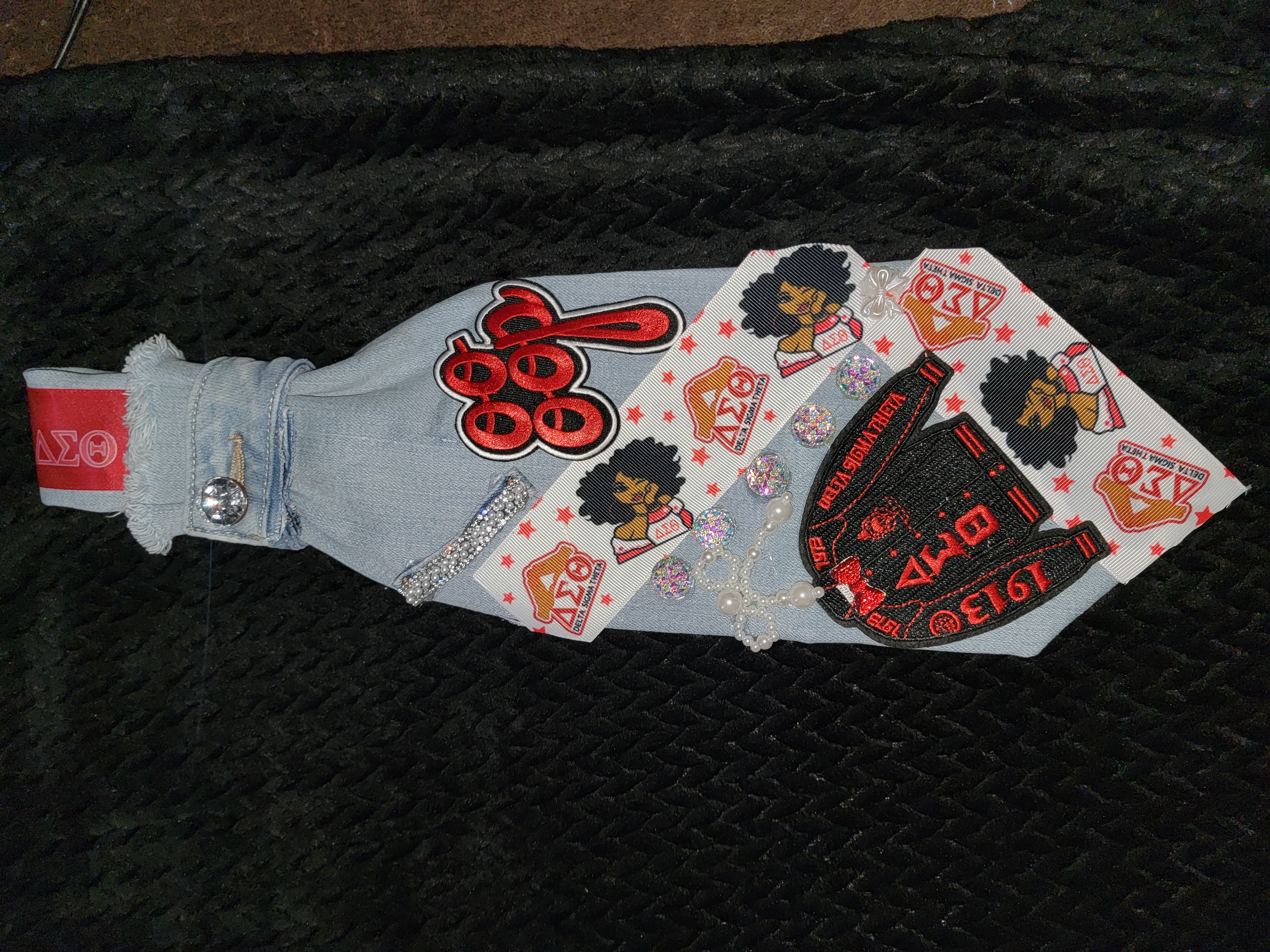 Delta sigma theta tie (black jacket) 