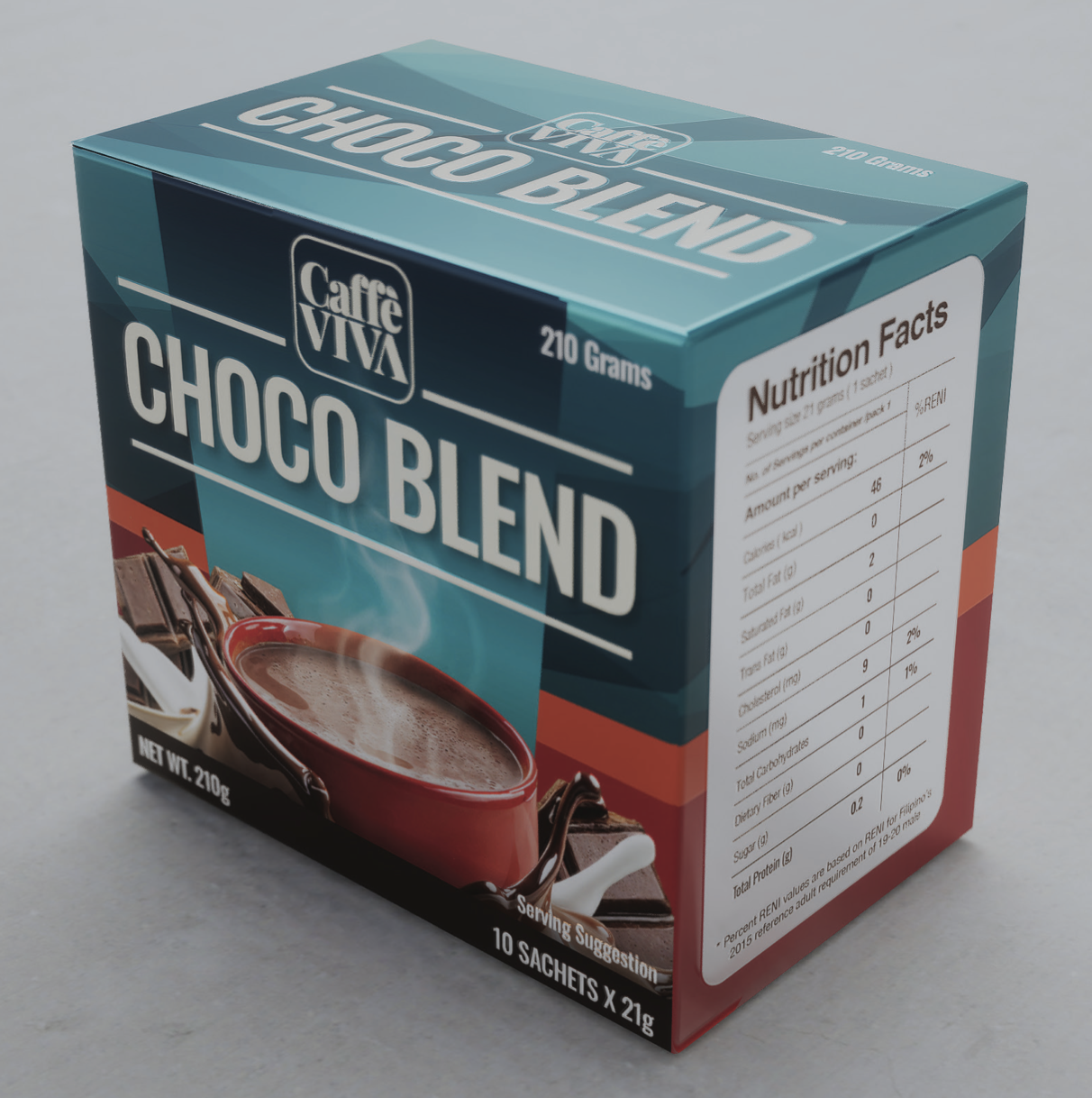 *NEW* Caffe VIVA Low Carb Choco Blend 
