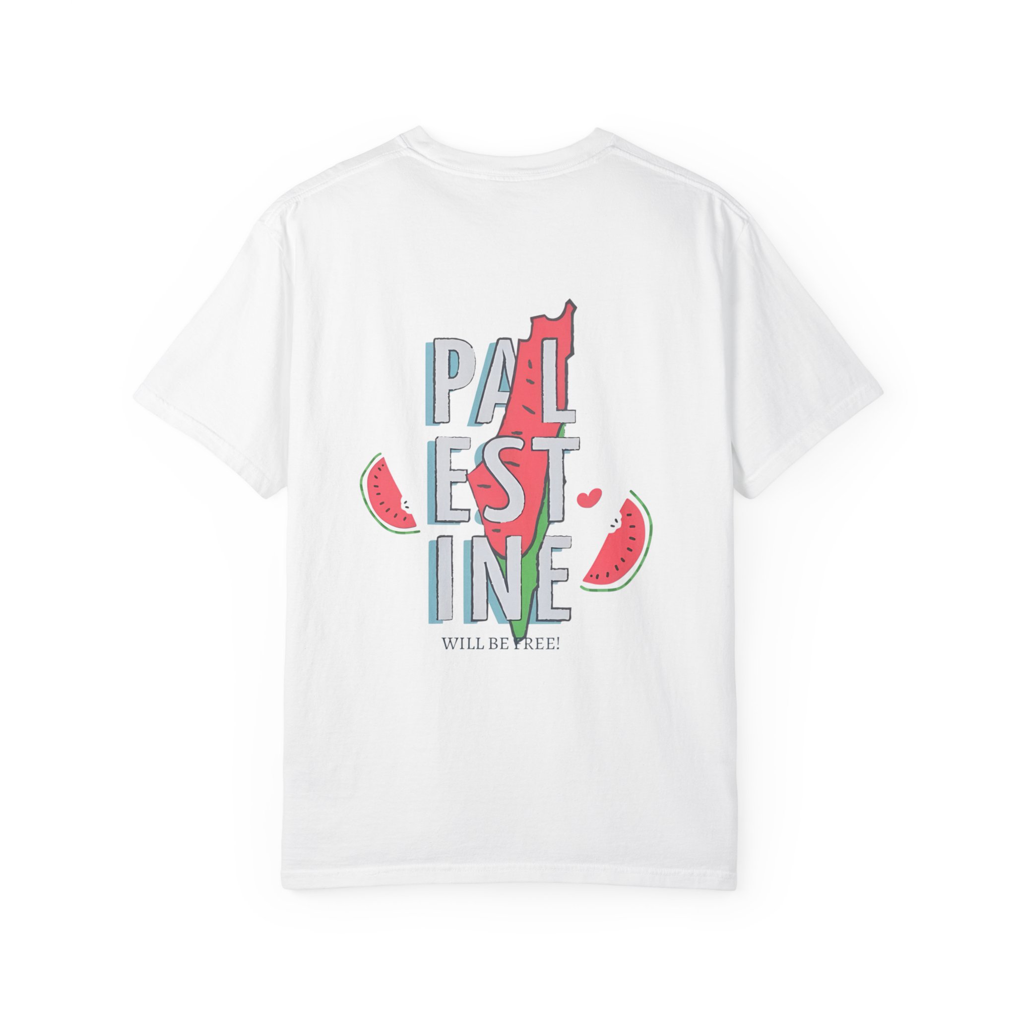 Palestine Watermelon Map T-Shirt