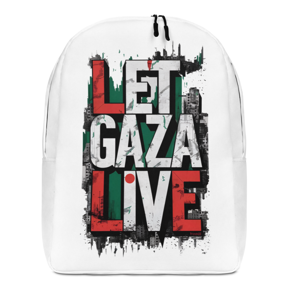 Let Gaza Live Backpack