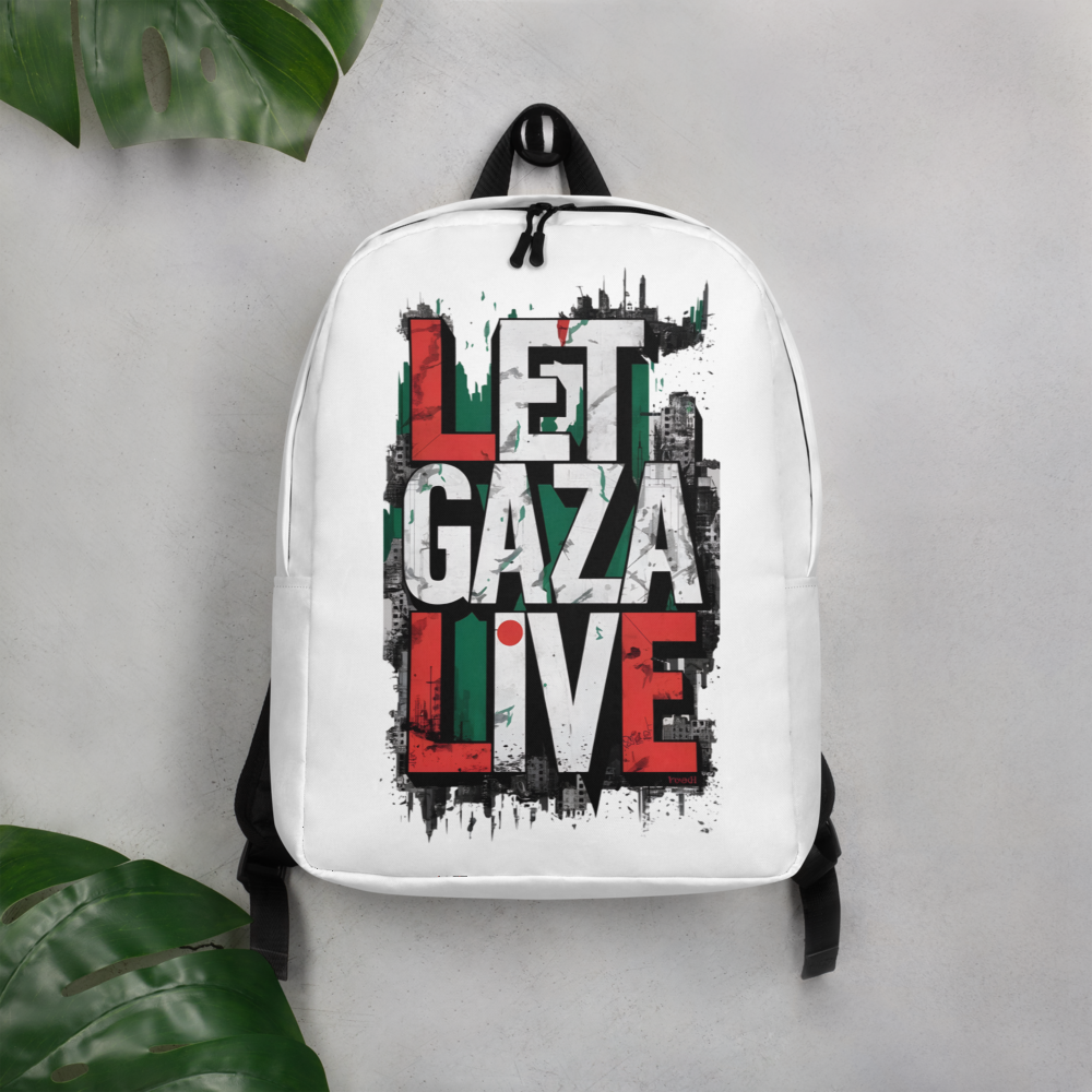 Let Gaza Live Backpack