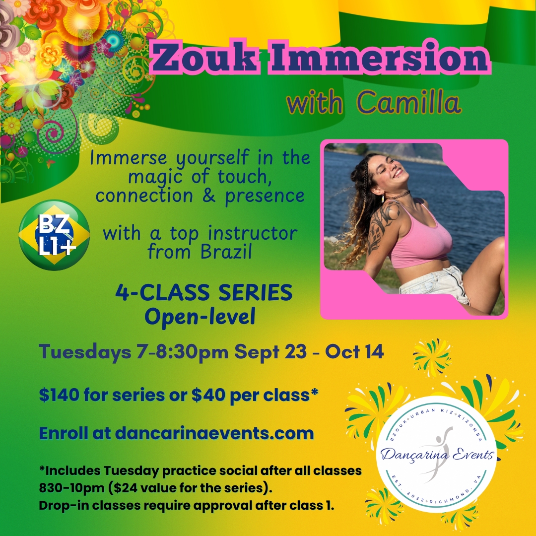 Zouk Immersion series with Camilla