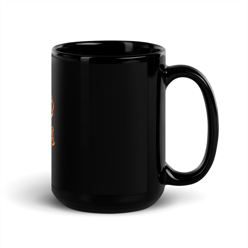 Black Glossy Mug God is Holy