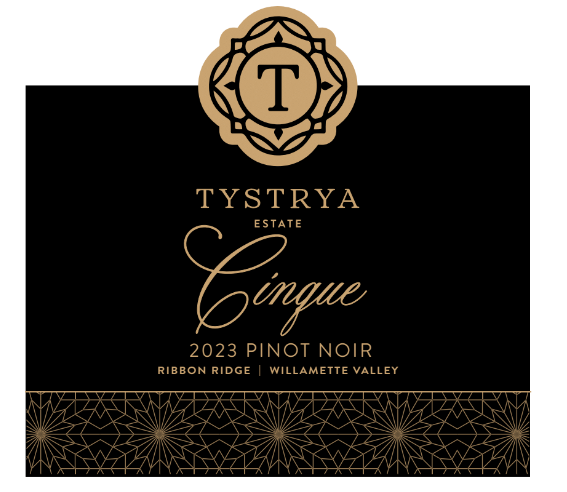 Tystrya Estate 2023 Cinque - Estate Pinot Noir 