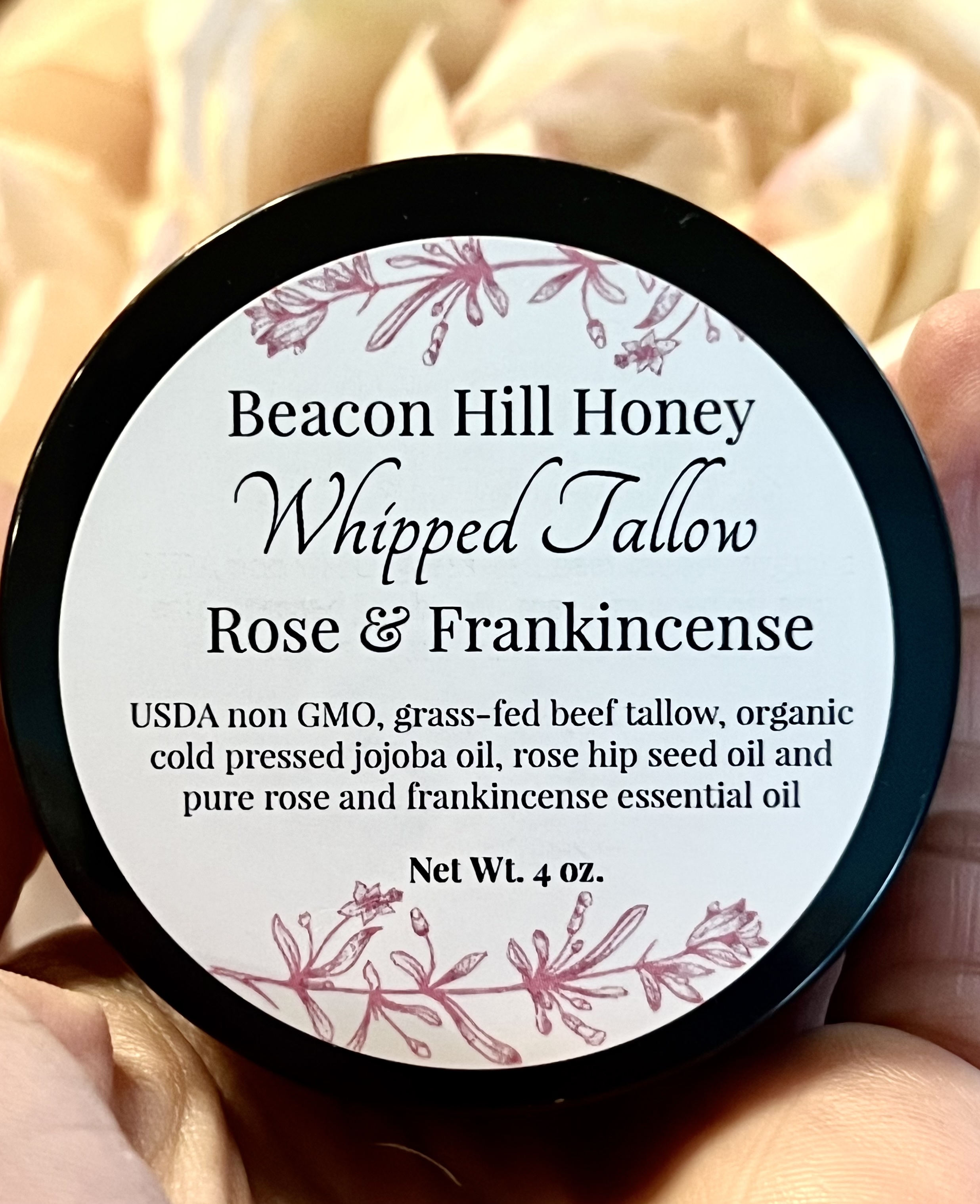 Whipped Tallow-Rose and Frankincense