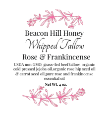 Whipped Tallow-Rose and Frankincense