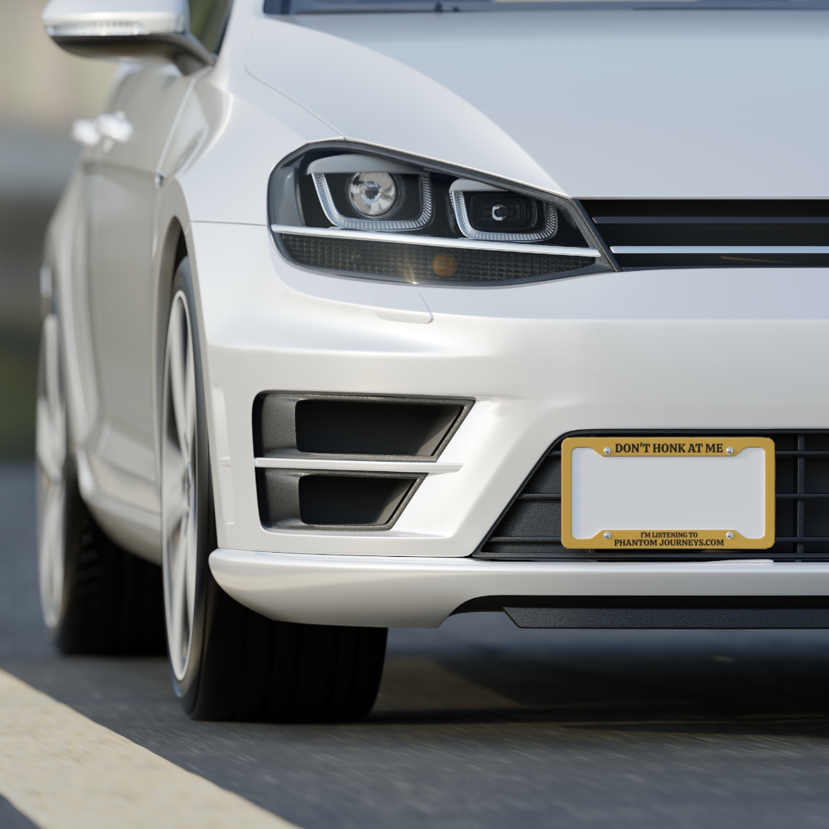 PHANTOM JOURNEYS License Plate Frame